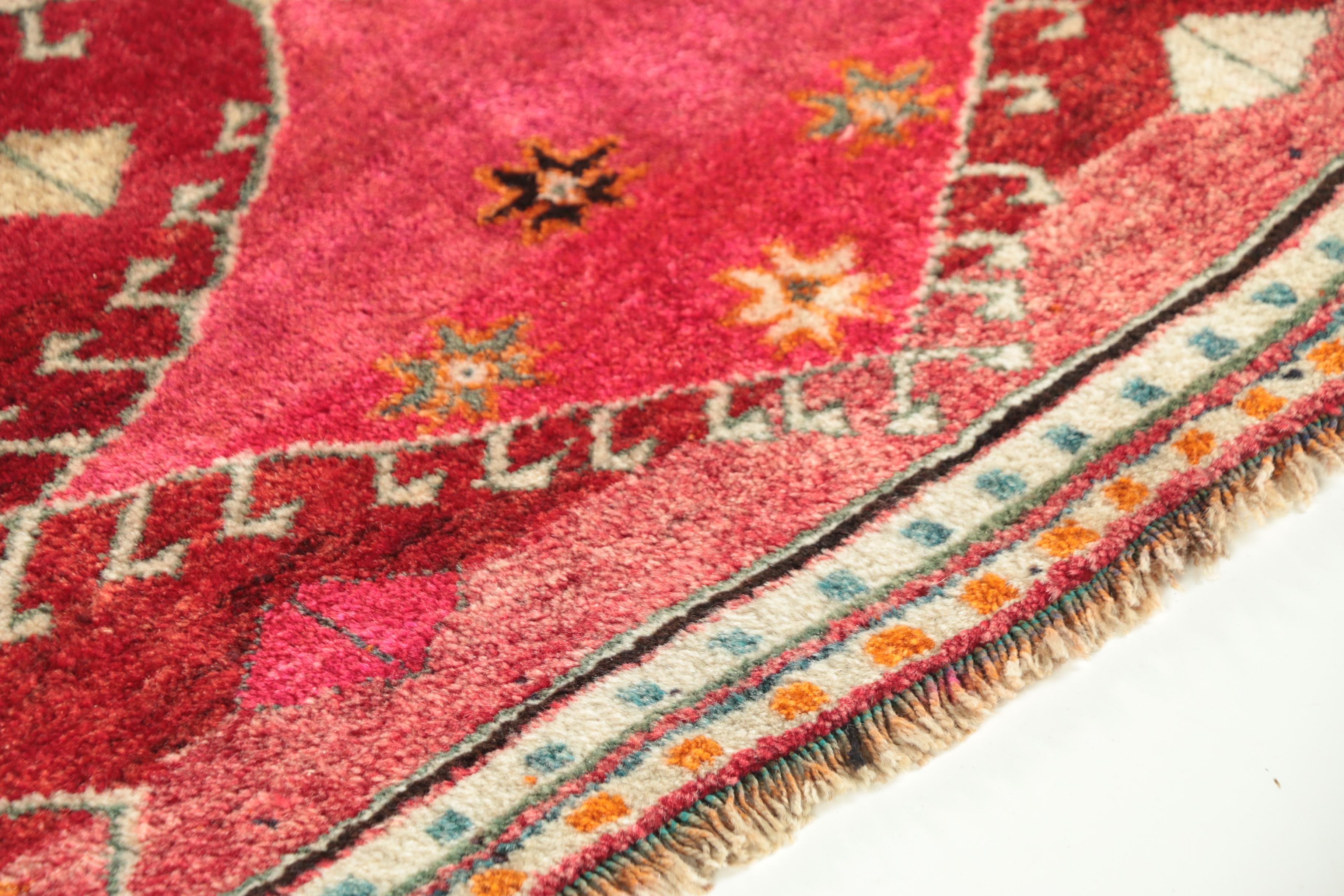 Hand-Knotted Persian Village Wool Area Rug