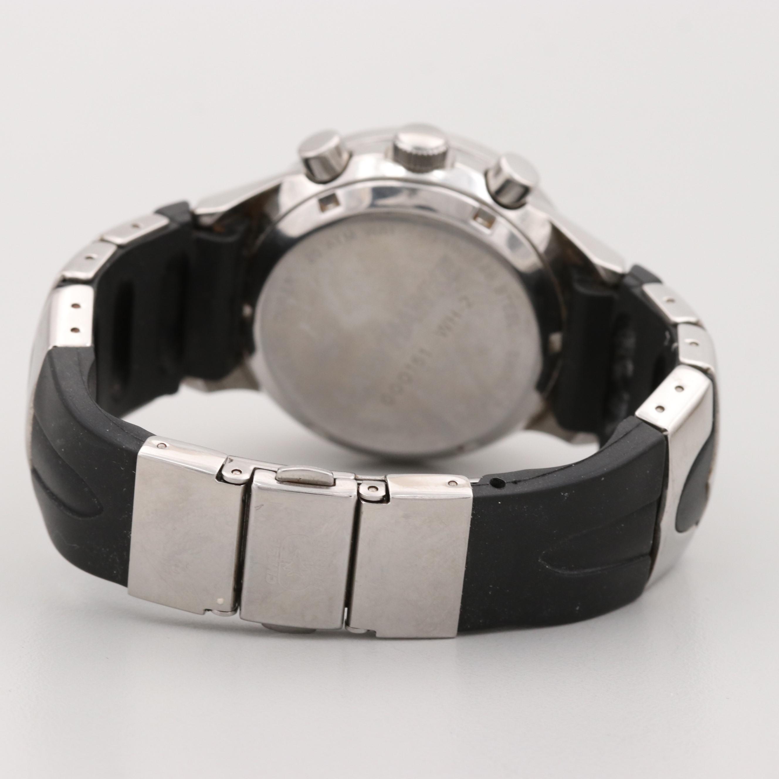 Chase Durer Ladyhawke Stainless Steel Watch With 1.11 CTW Diamonds