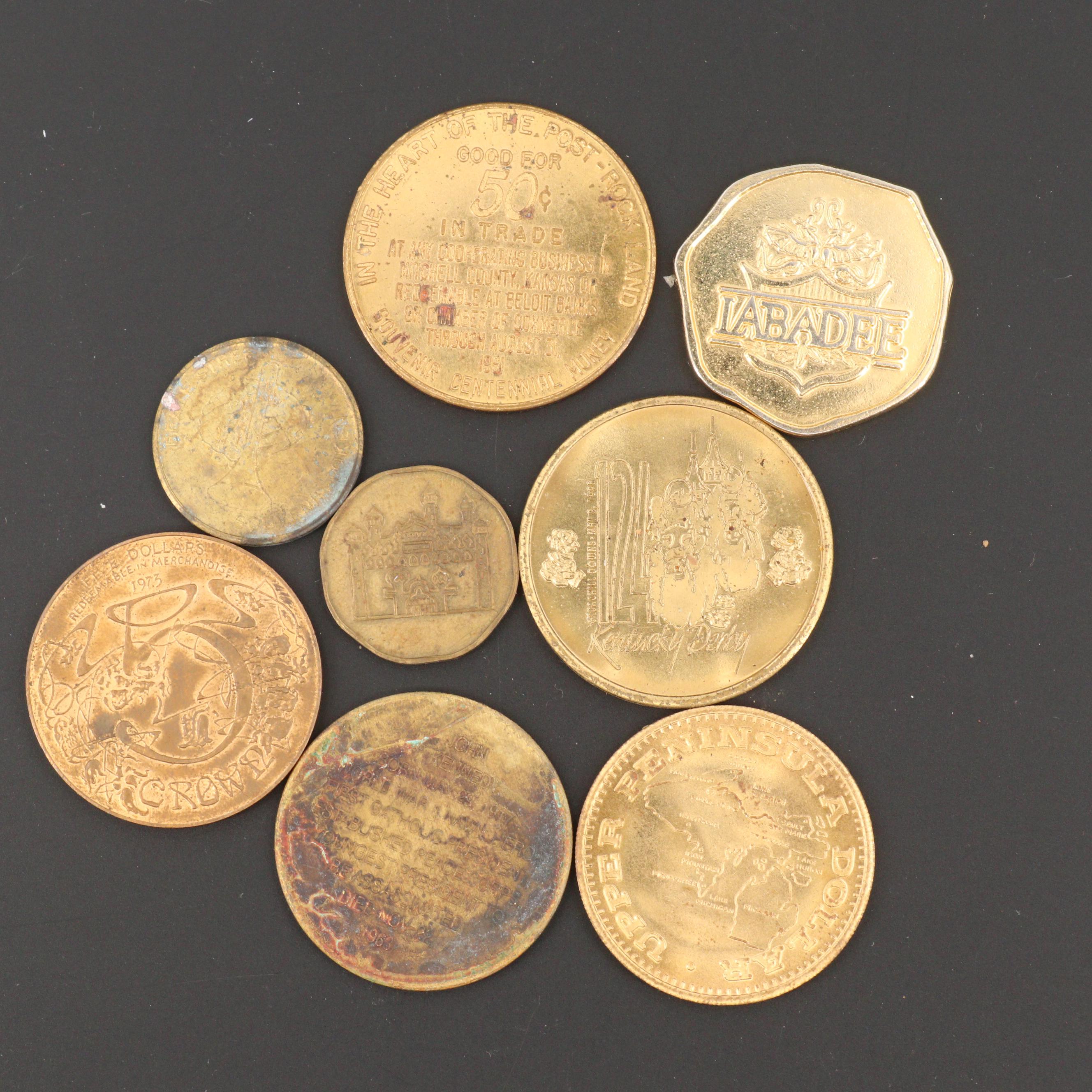 Seventeen Various Medals and Tokens