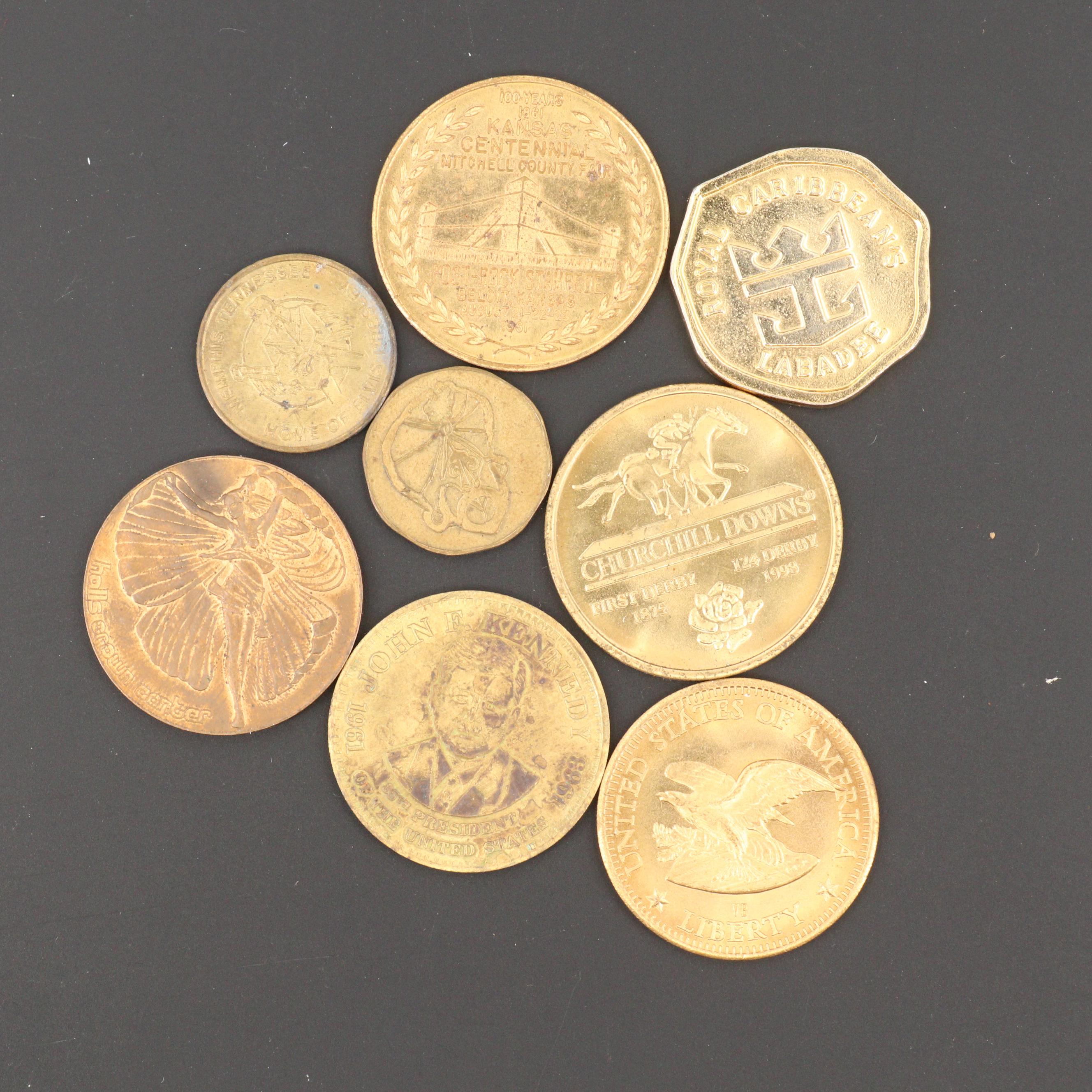 Seventeen Various Medals and Tokens