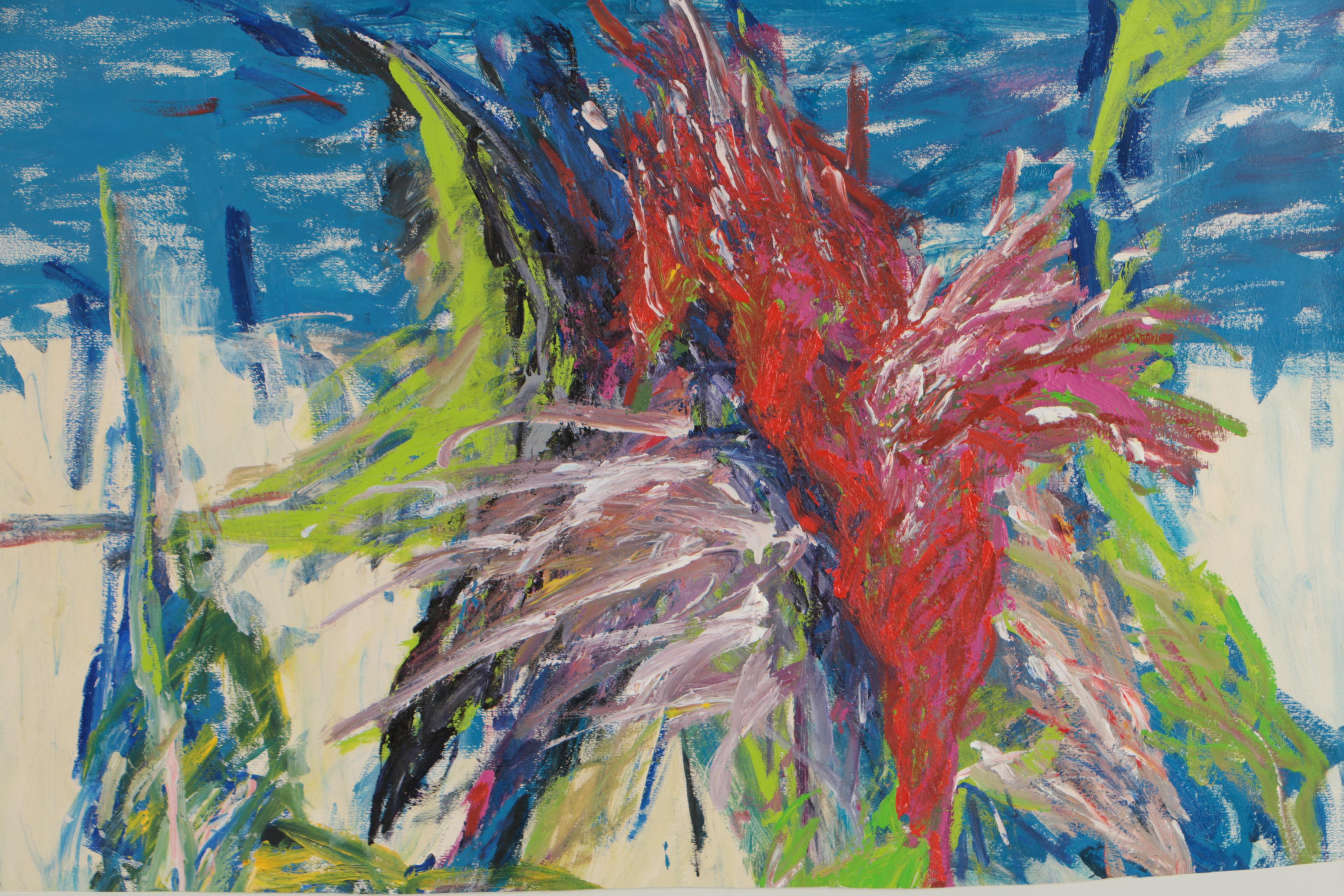 Esther Liu Abstract Acrylic Painting