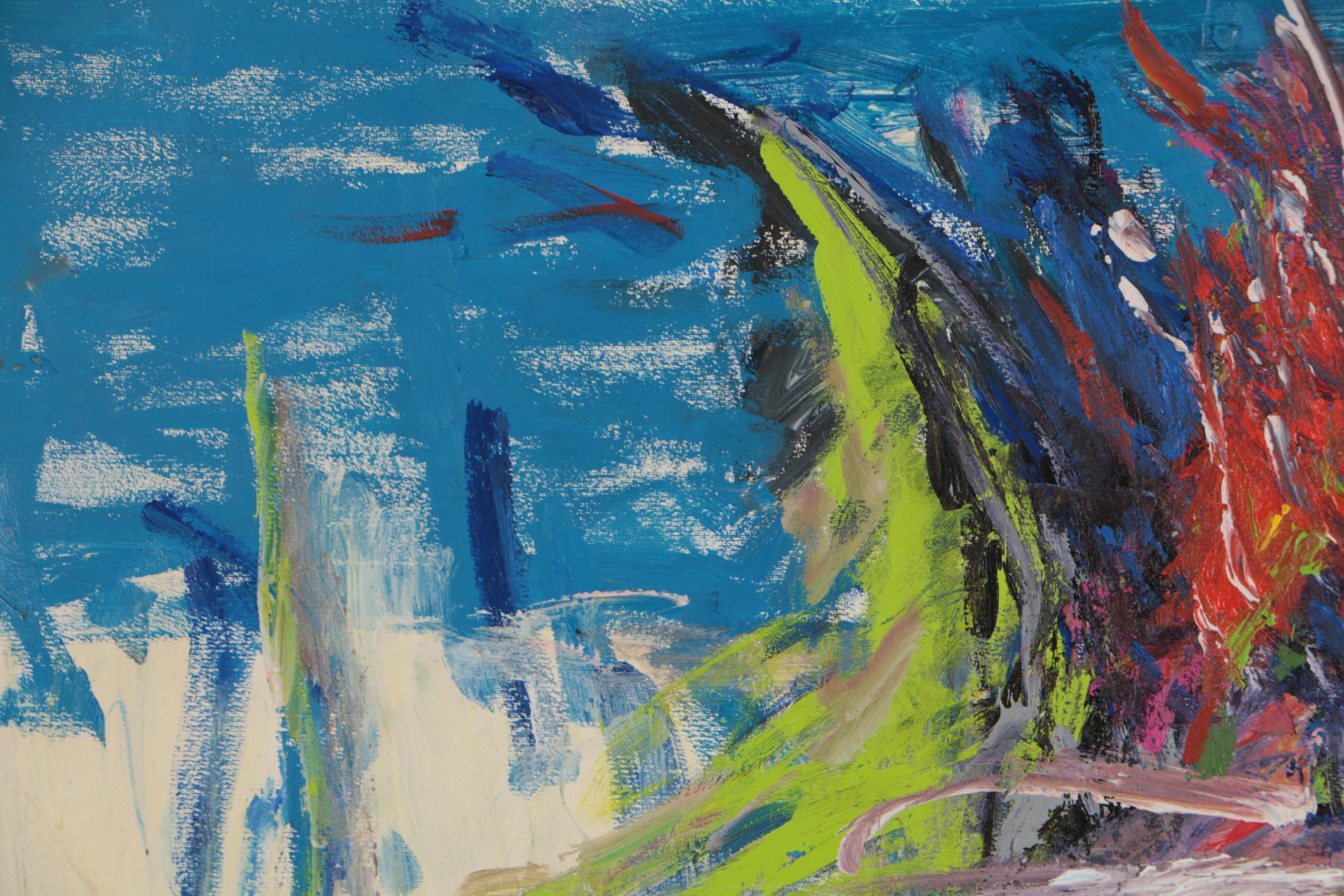 Esther Liu Abstract Acrylic Painting