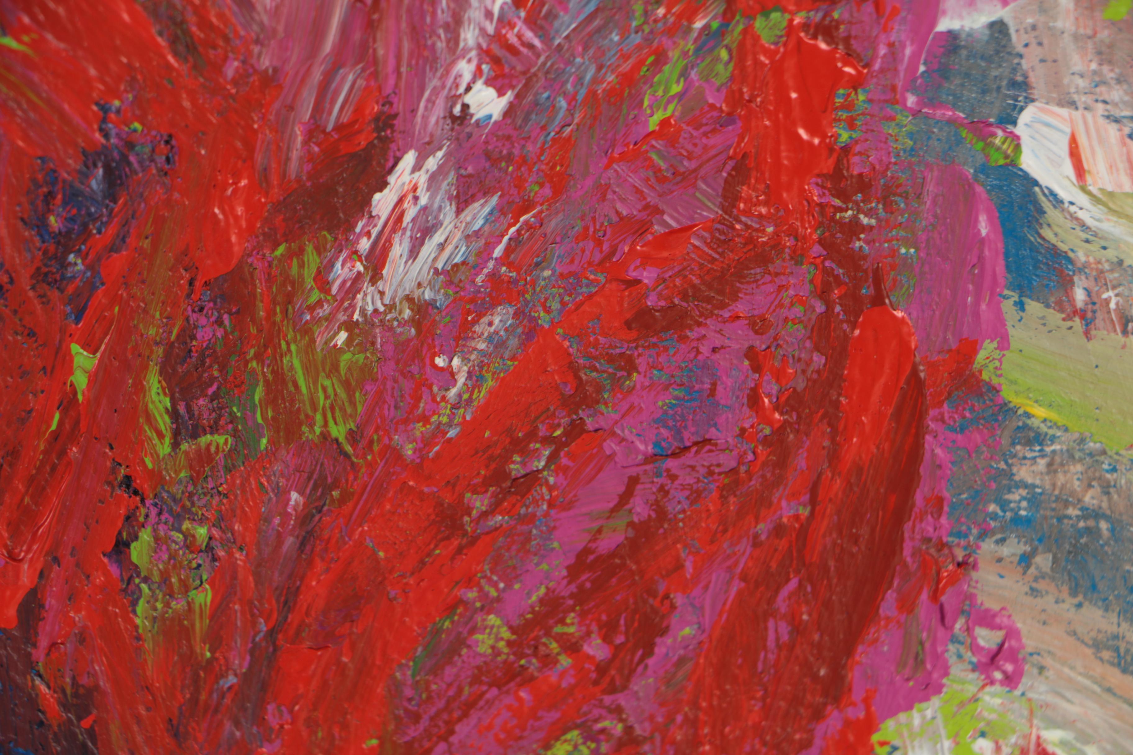 Esther Liu Abstract Acrylic Painting