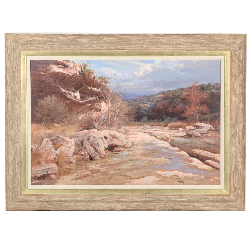 James Robinson Oil Painting "Cibolo Creek"