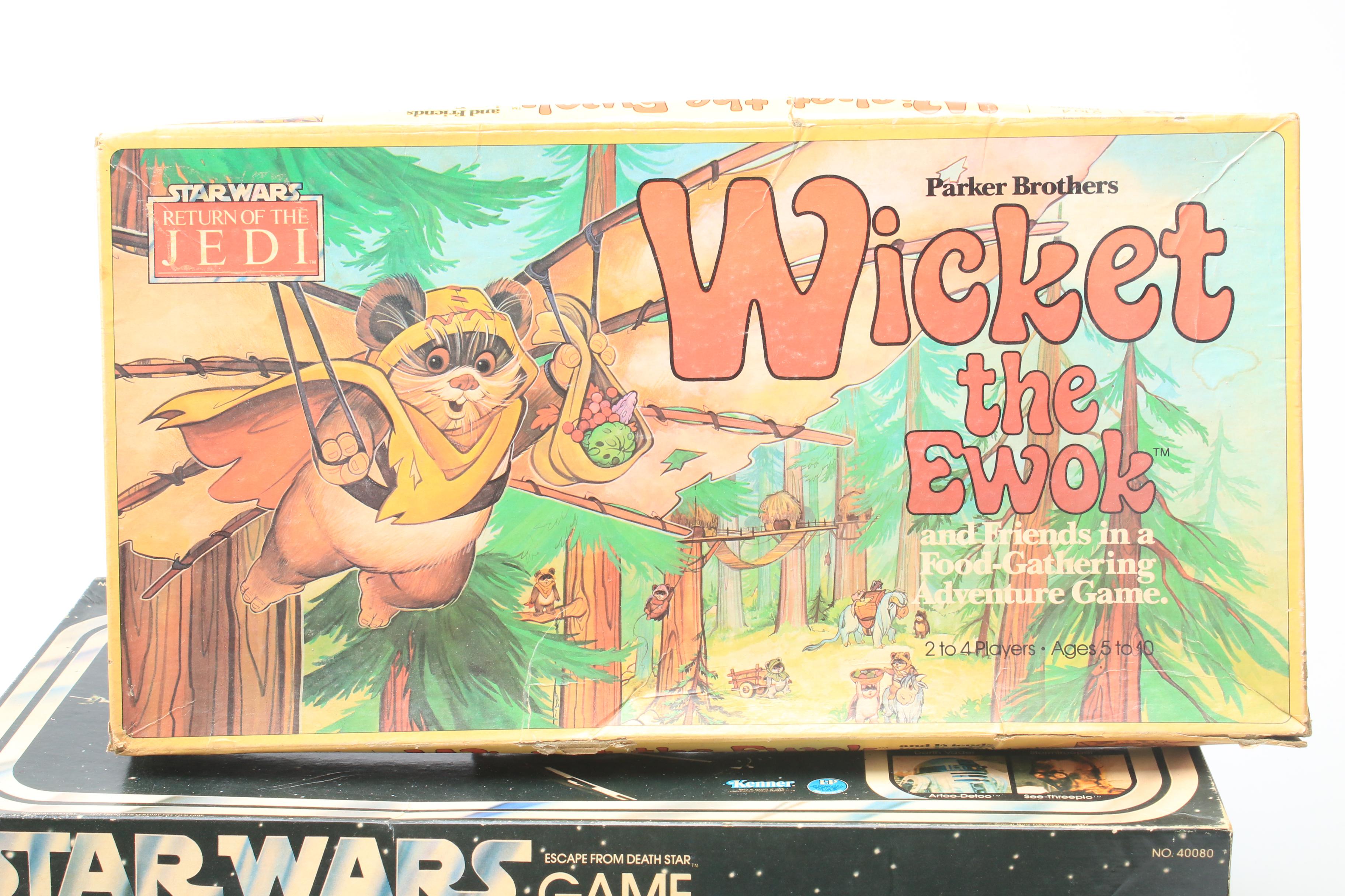 Parker Brothers and Kenner "Star Wars" Board Games