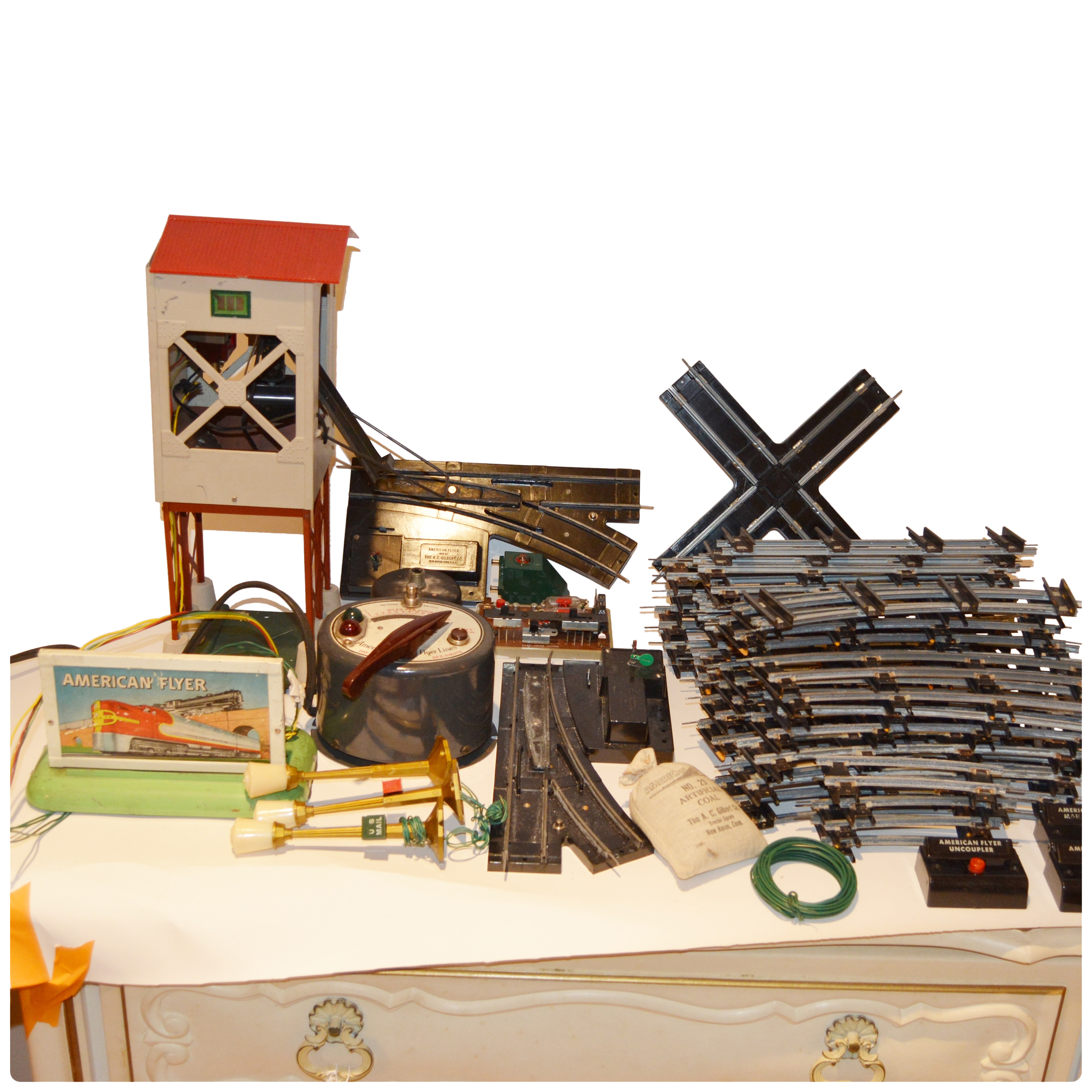 American Flyer Train Accessories and Track