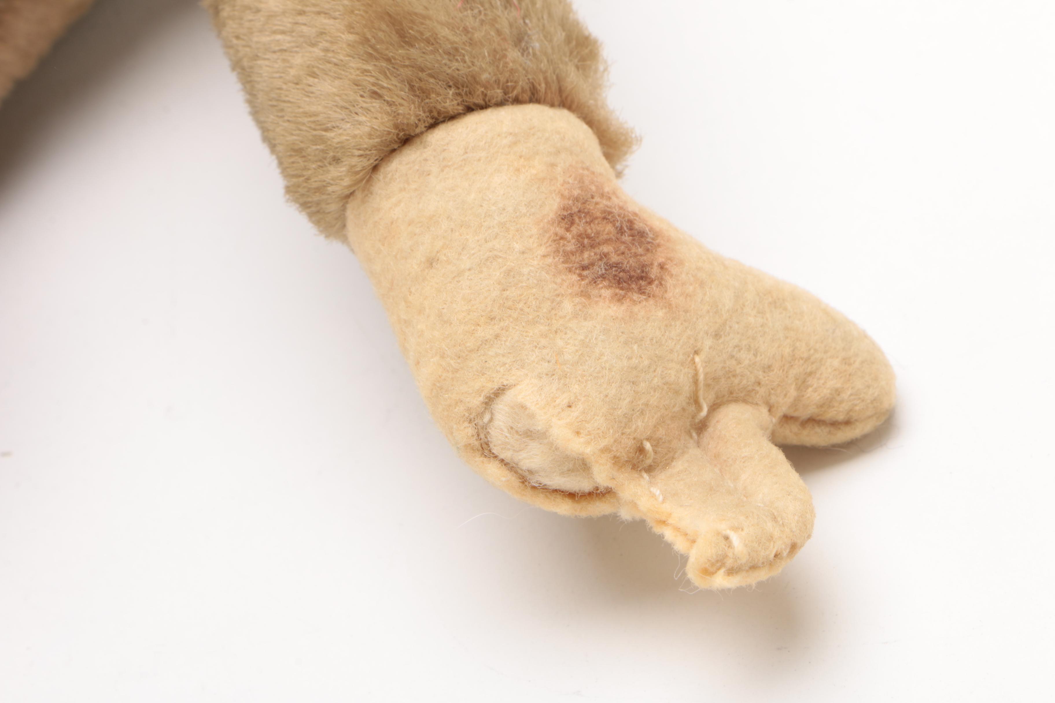 Vintage Mohair Monkey with Sleepy Eyes