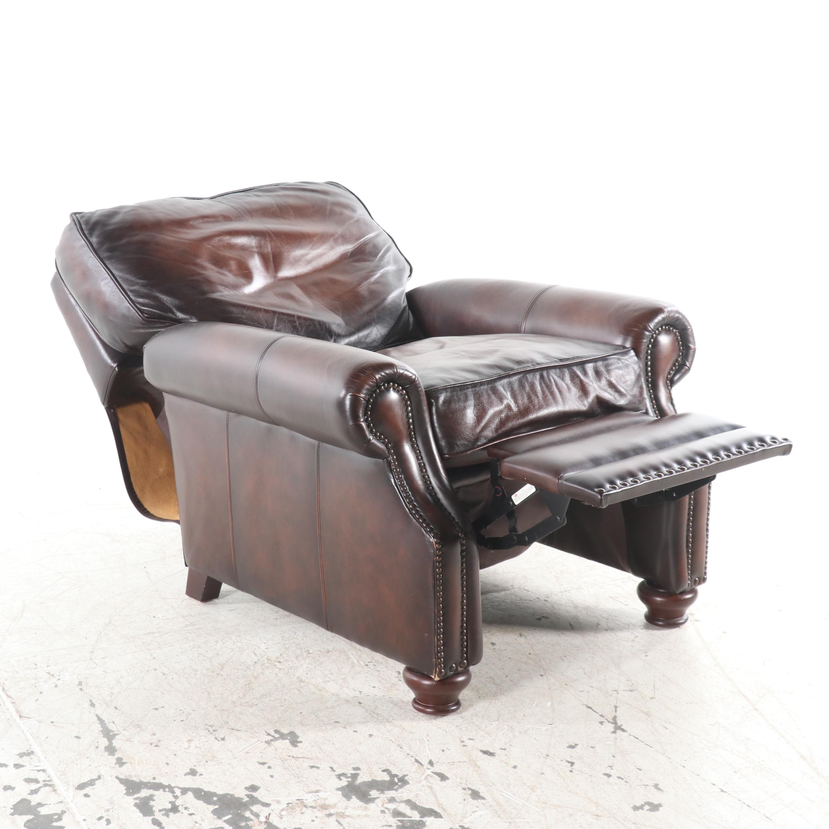 Contemporary Haverty's Leather Recliner
