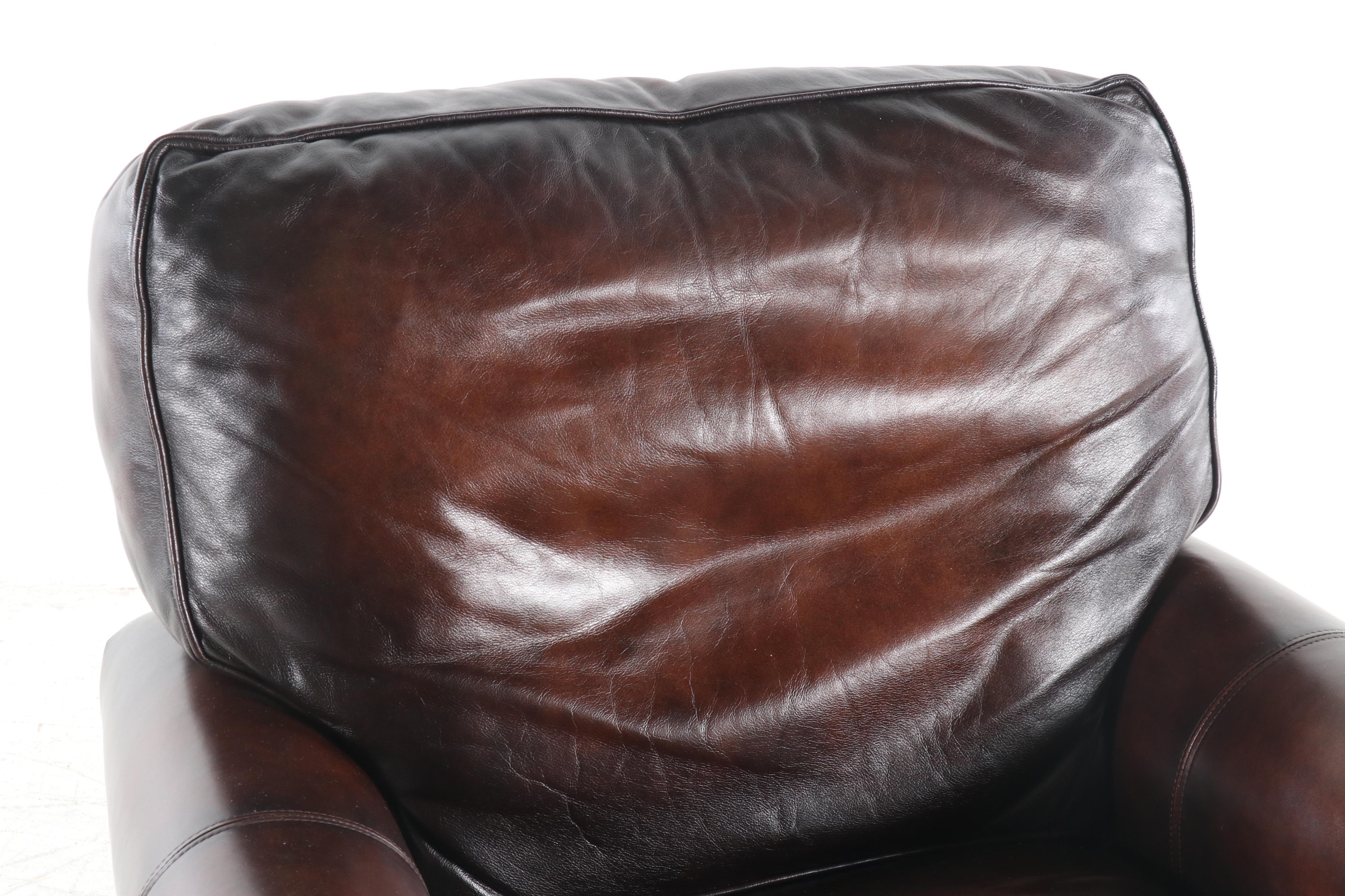 Contemporary Haverty's Leather Recliner