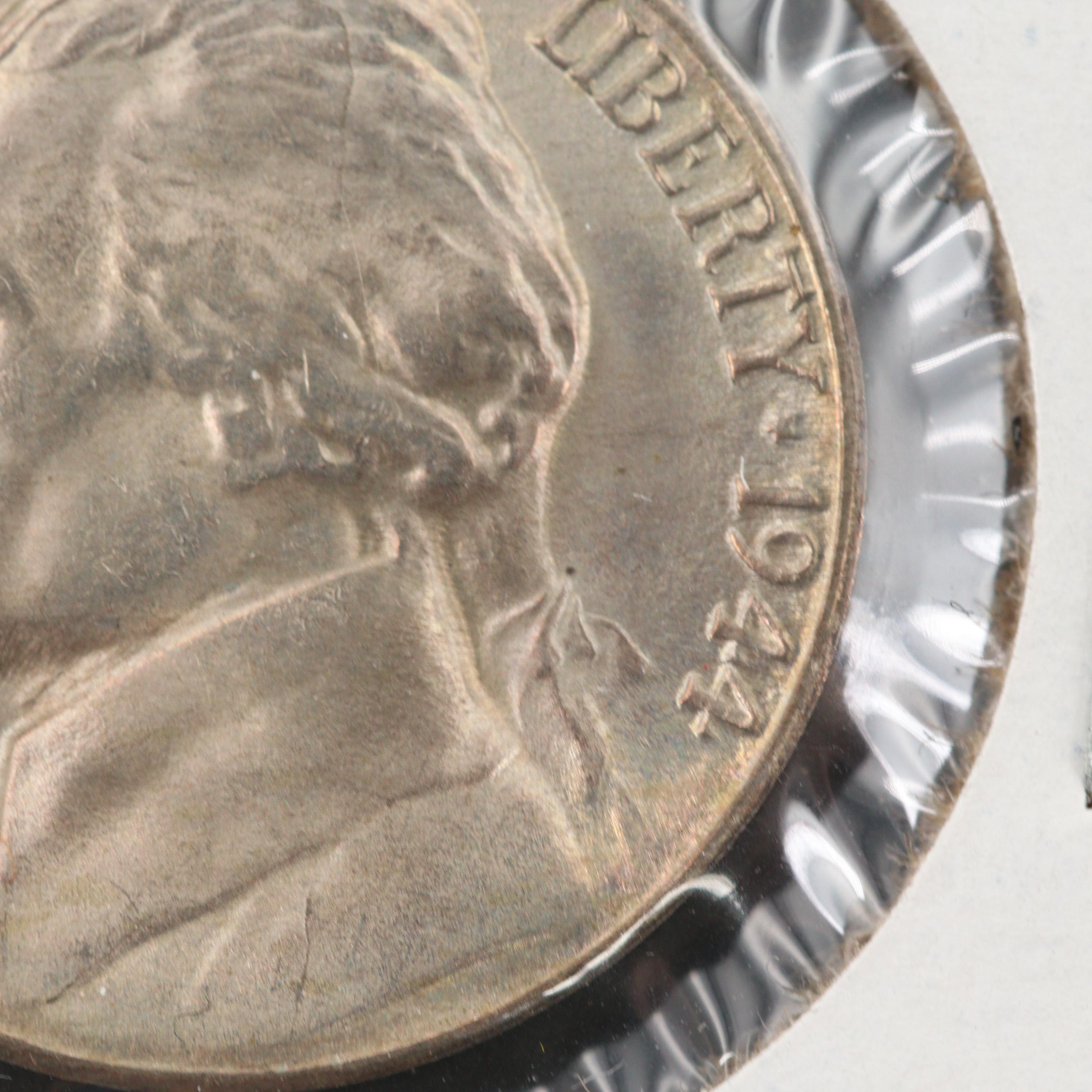 1944-S WWII Silver-Alloy Jefferson Nickel