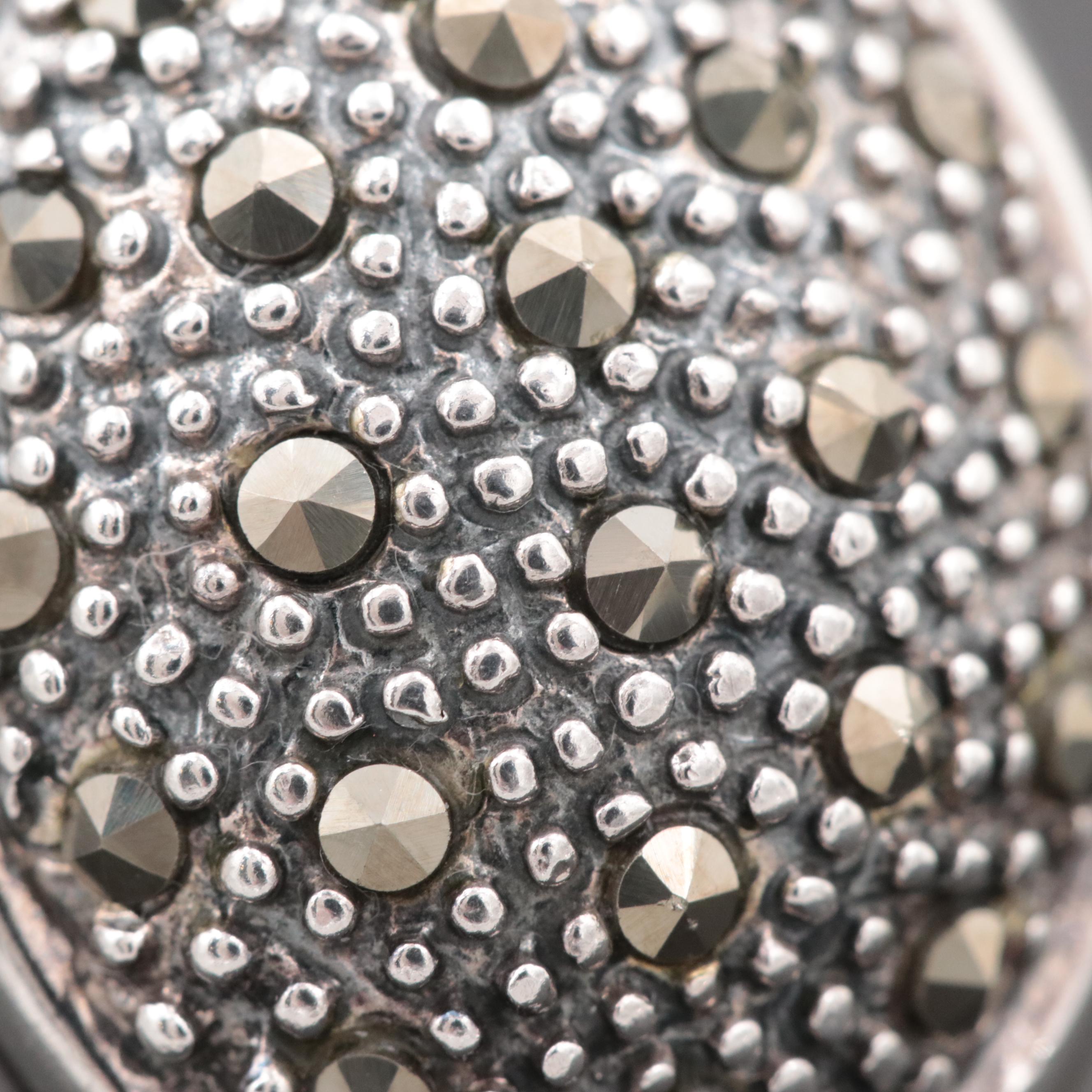 Sterling Silver Marcasite Ring