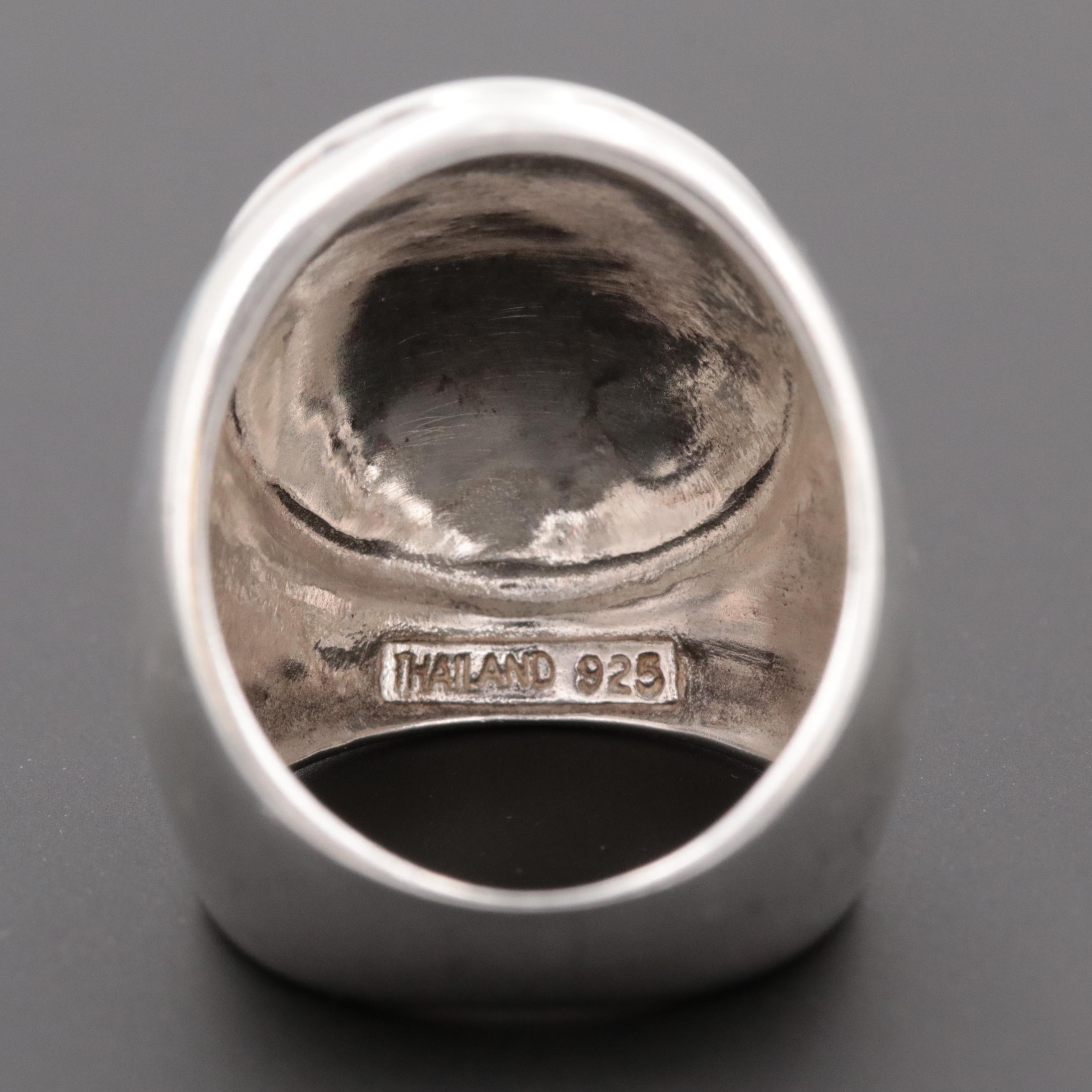 Sterling Silver Marcasite Ring