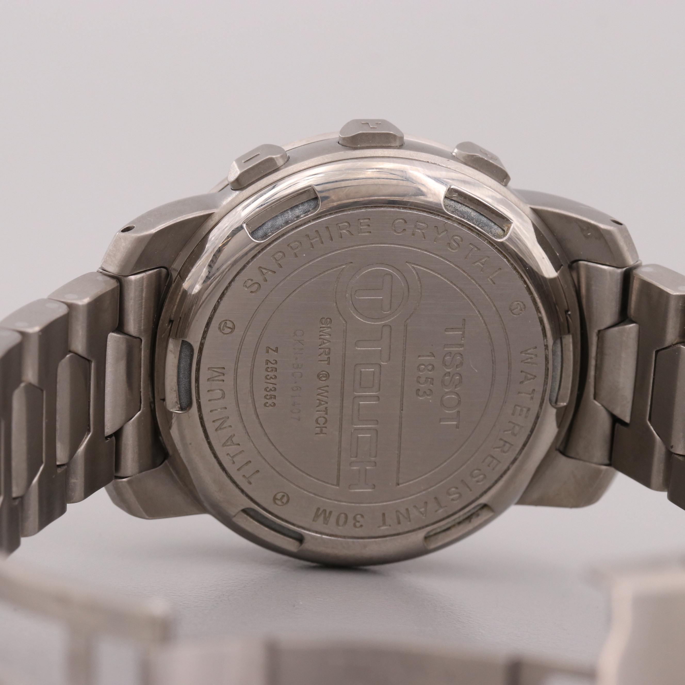 Tissot T-Touch Titanium Quartz Multifunction Watch