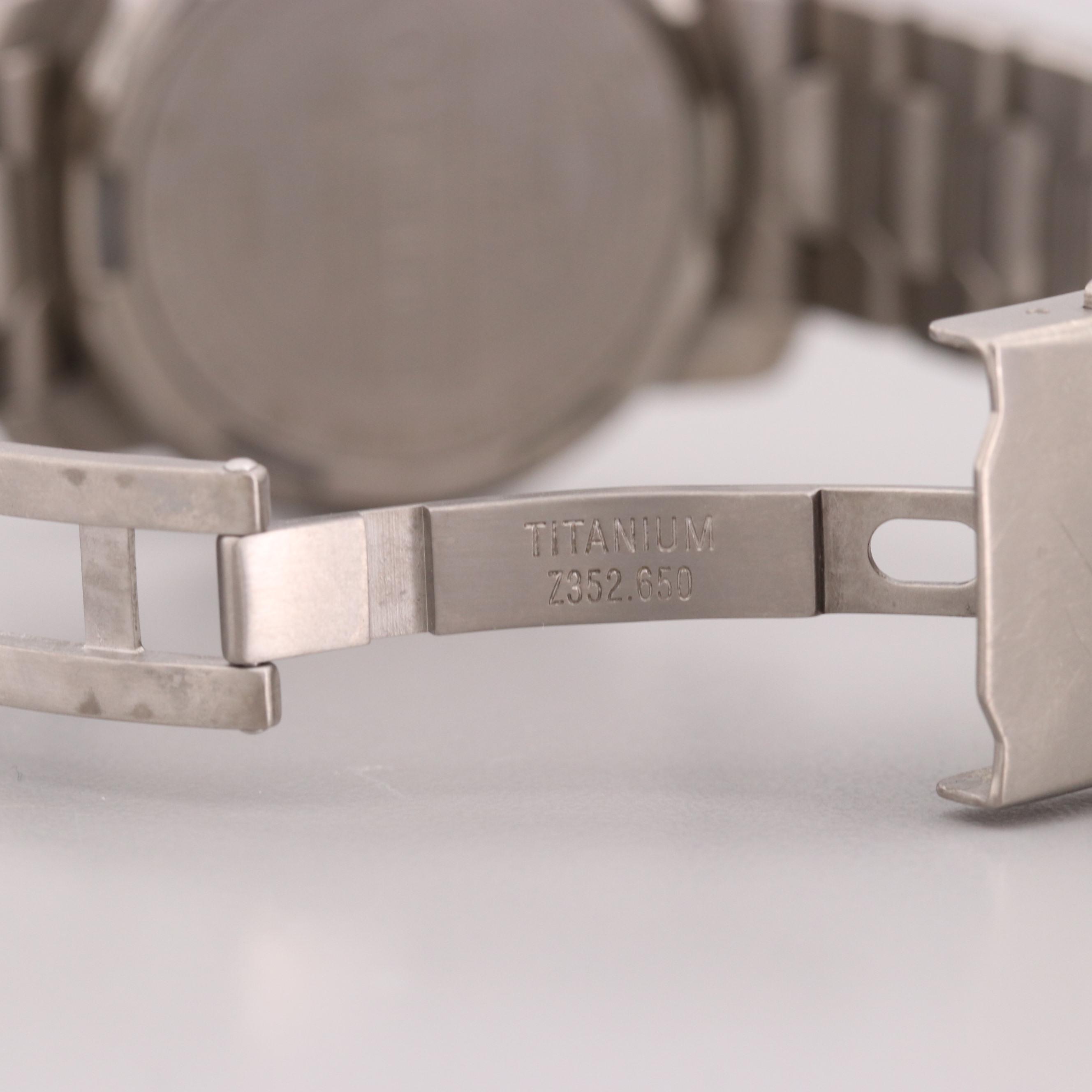 Tissot T-Touch Titanium Quartz Multifunction Watch