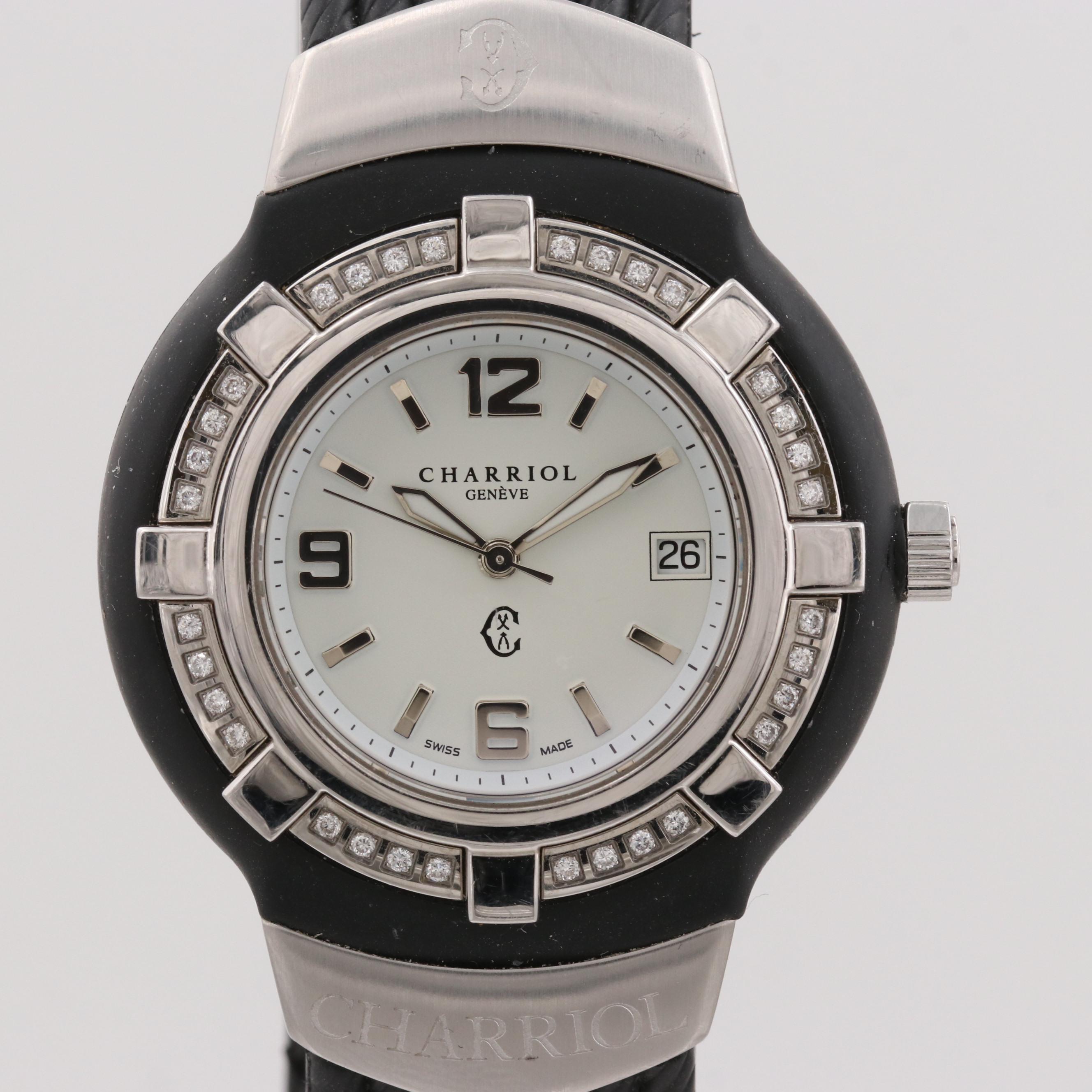 Charriol Celtica Limited Edition Quartz Watch With Diamond Bezel