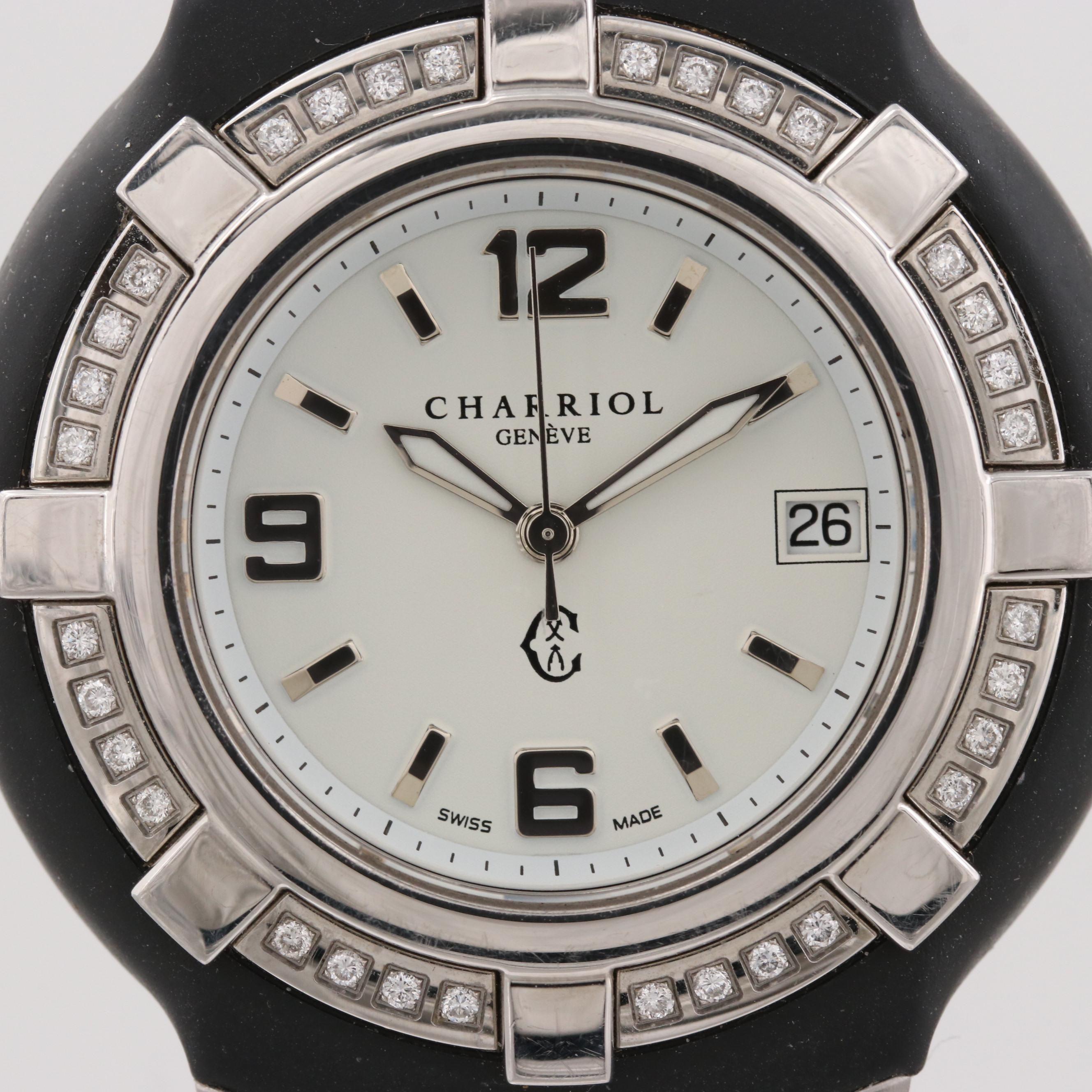 Charriol Celtica Limited Edition Quartz Watch With Diamond Bezel