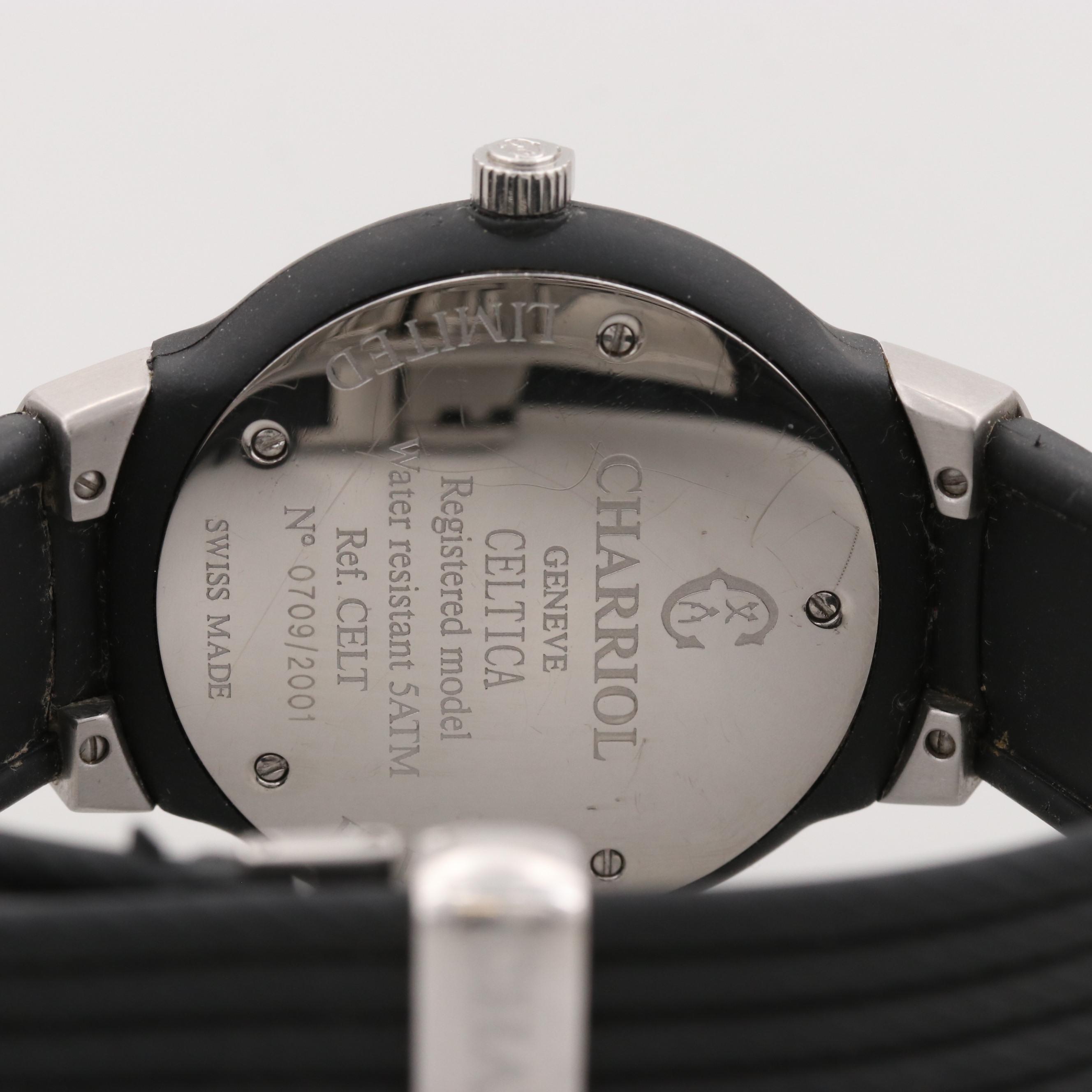 Charriol Celtica Limited Edition Quartz Watch With Diamond Bezel