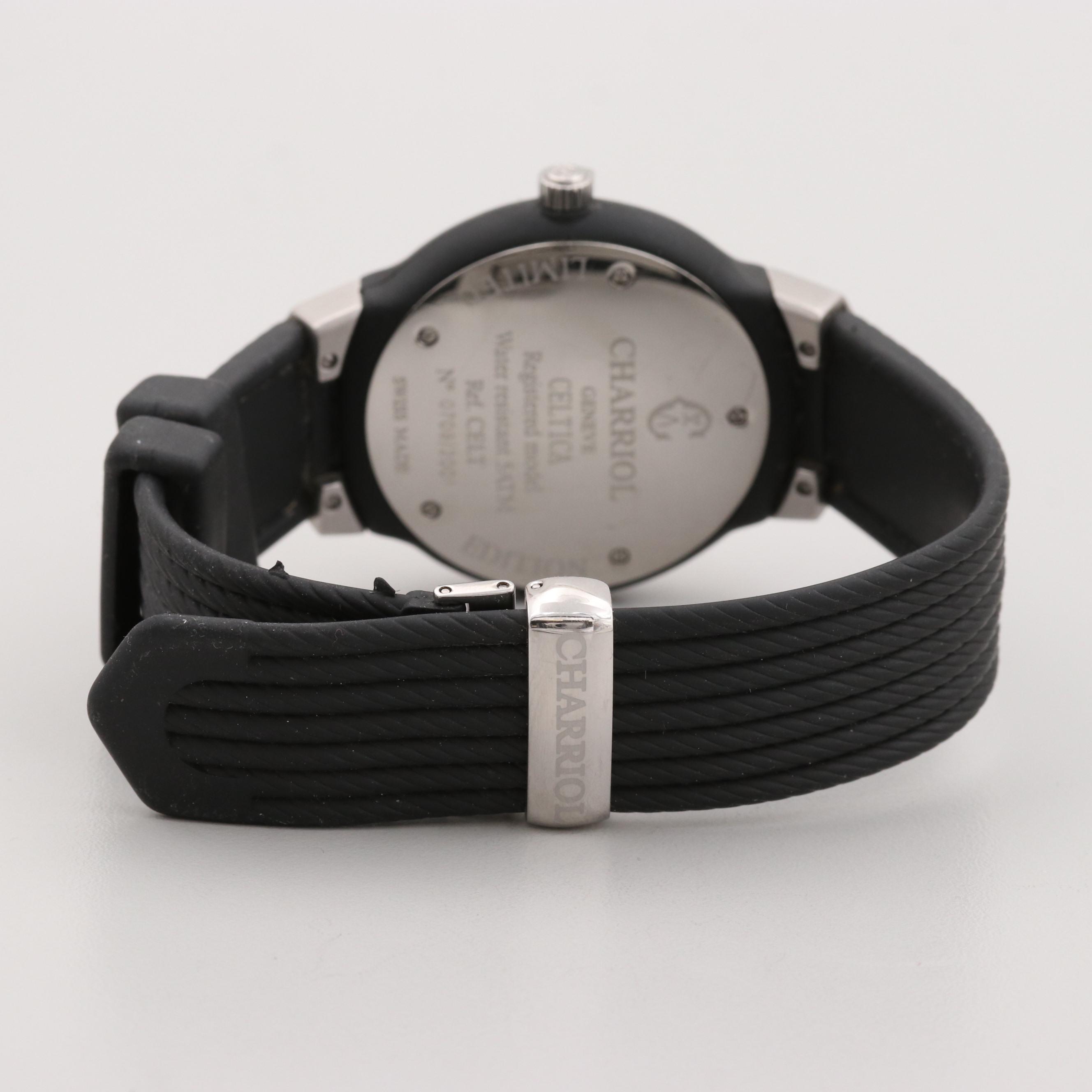 Charriol Celtica Limited Edition Quartz Watch With Diamond Bezel