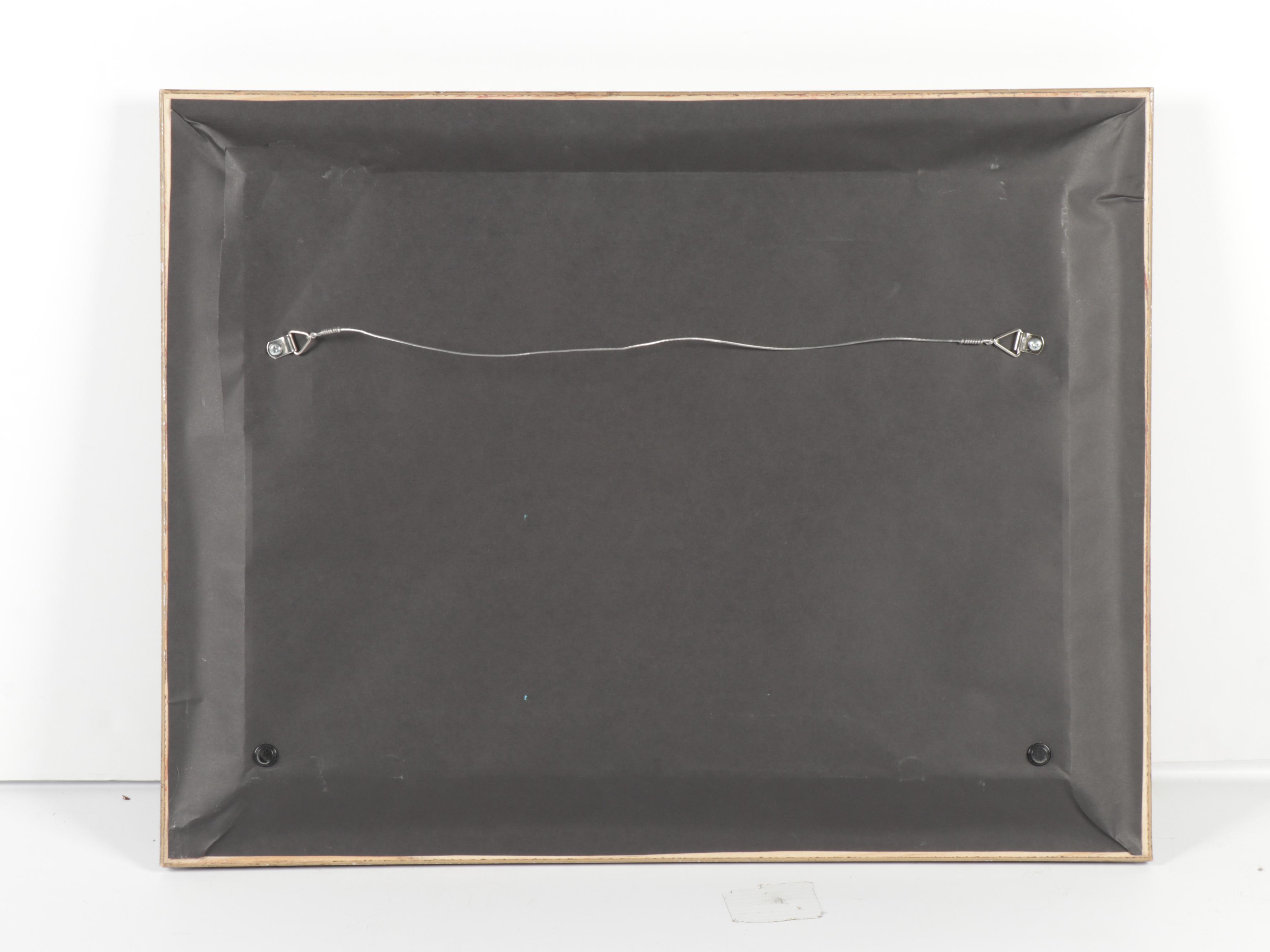 Charles Hoffbauer Parisian Cityscape Oil Painting