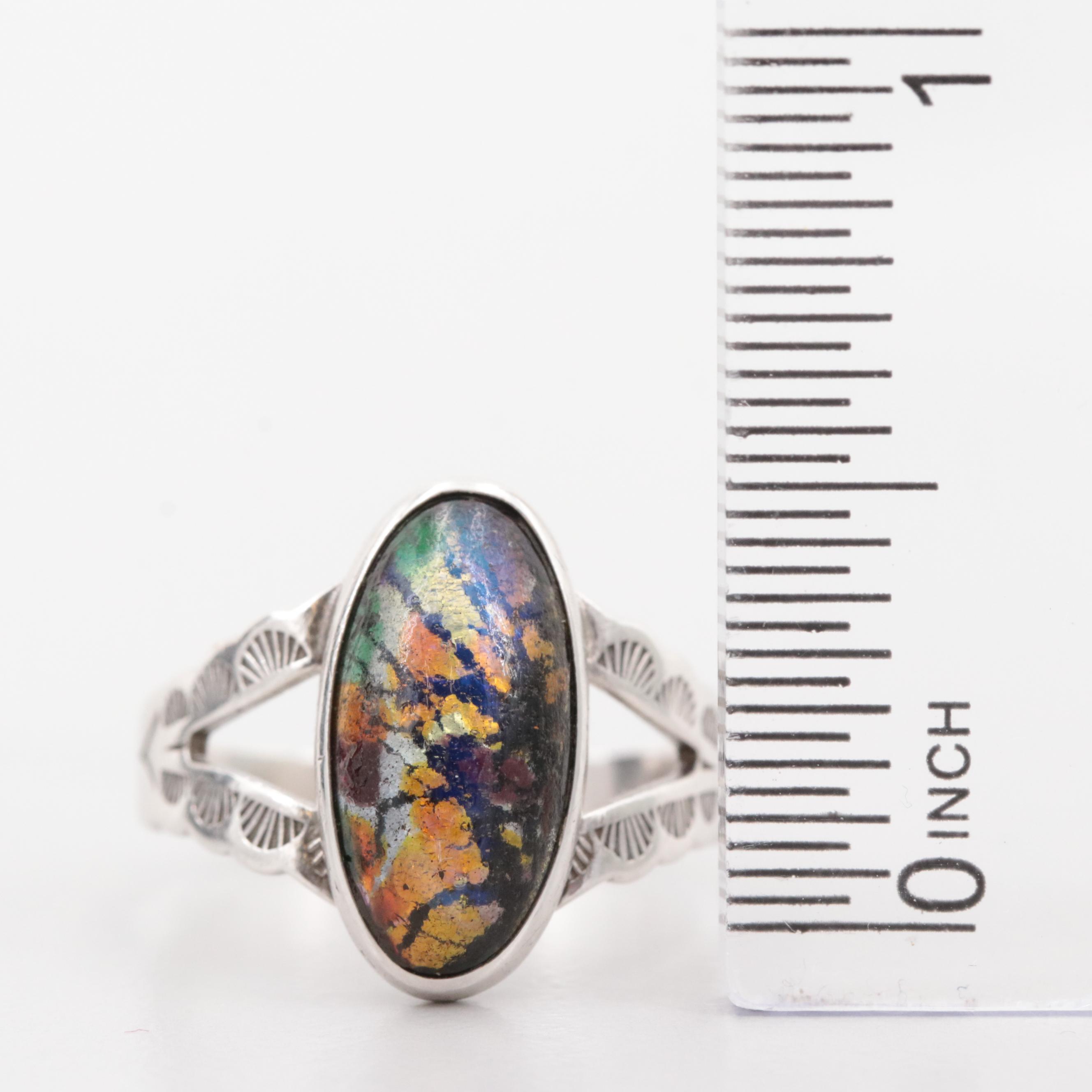 Sterling Silver Assorted Gemstone Jewelry Featuring Masonic Eastern Star Pendant