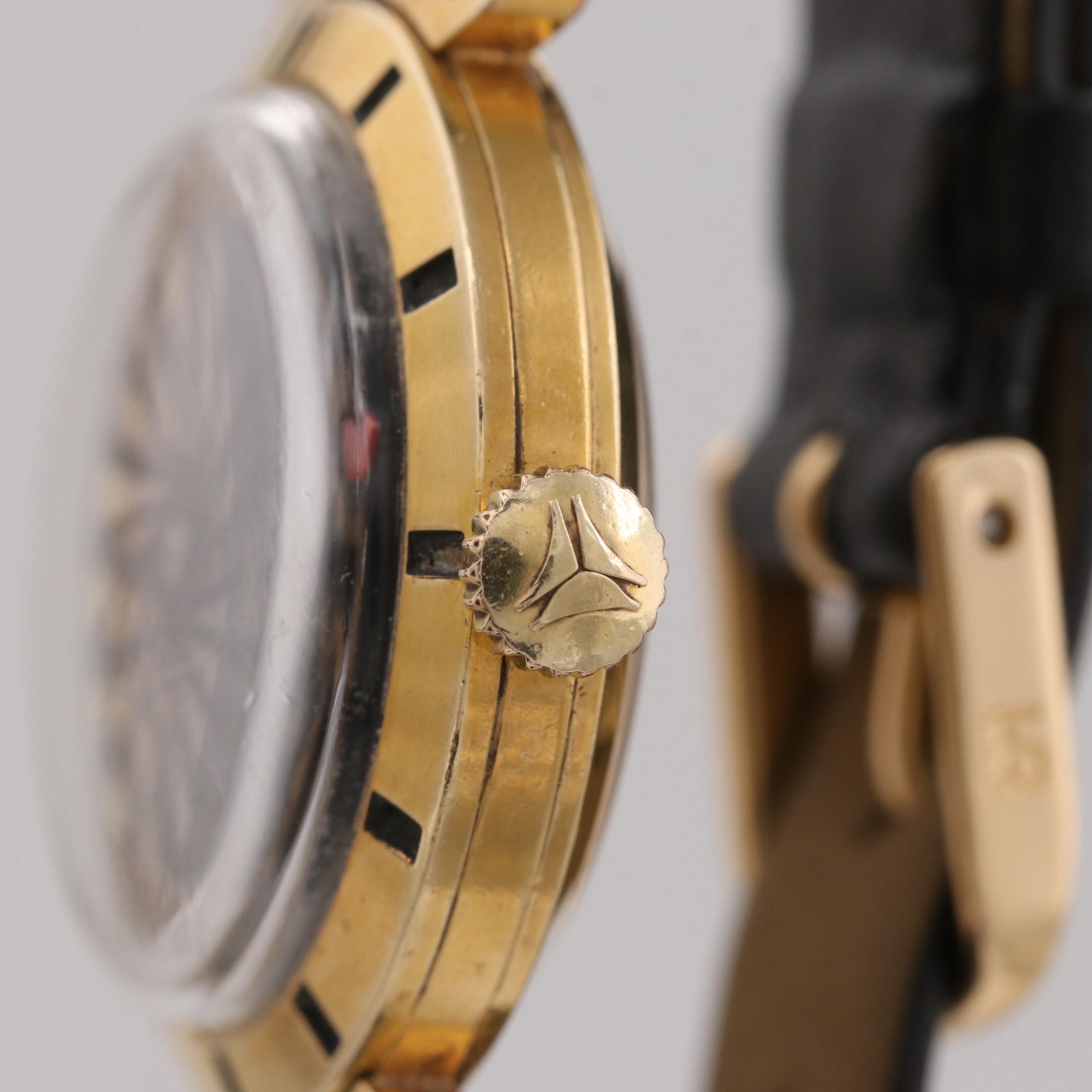 Vintage Ernest Borel Cocktail Gold Tone Watch