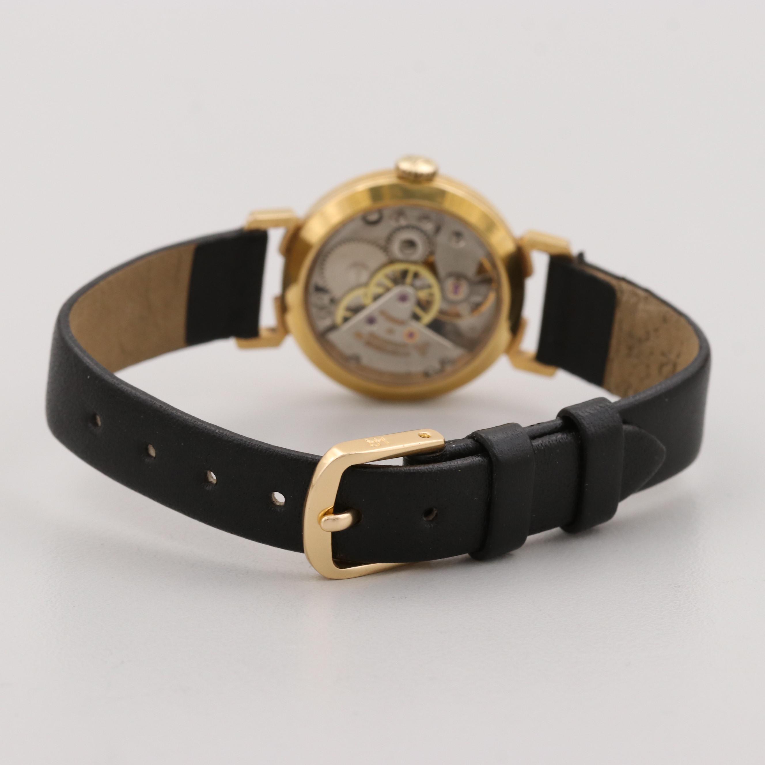 Vintage Ernest Borel Cocktail Gold Tone Watch