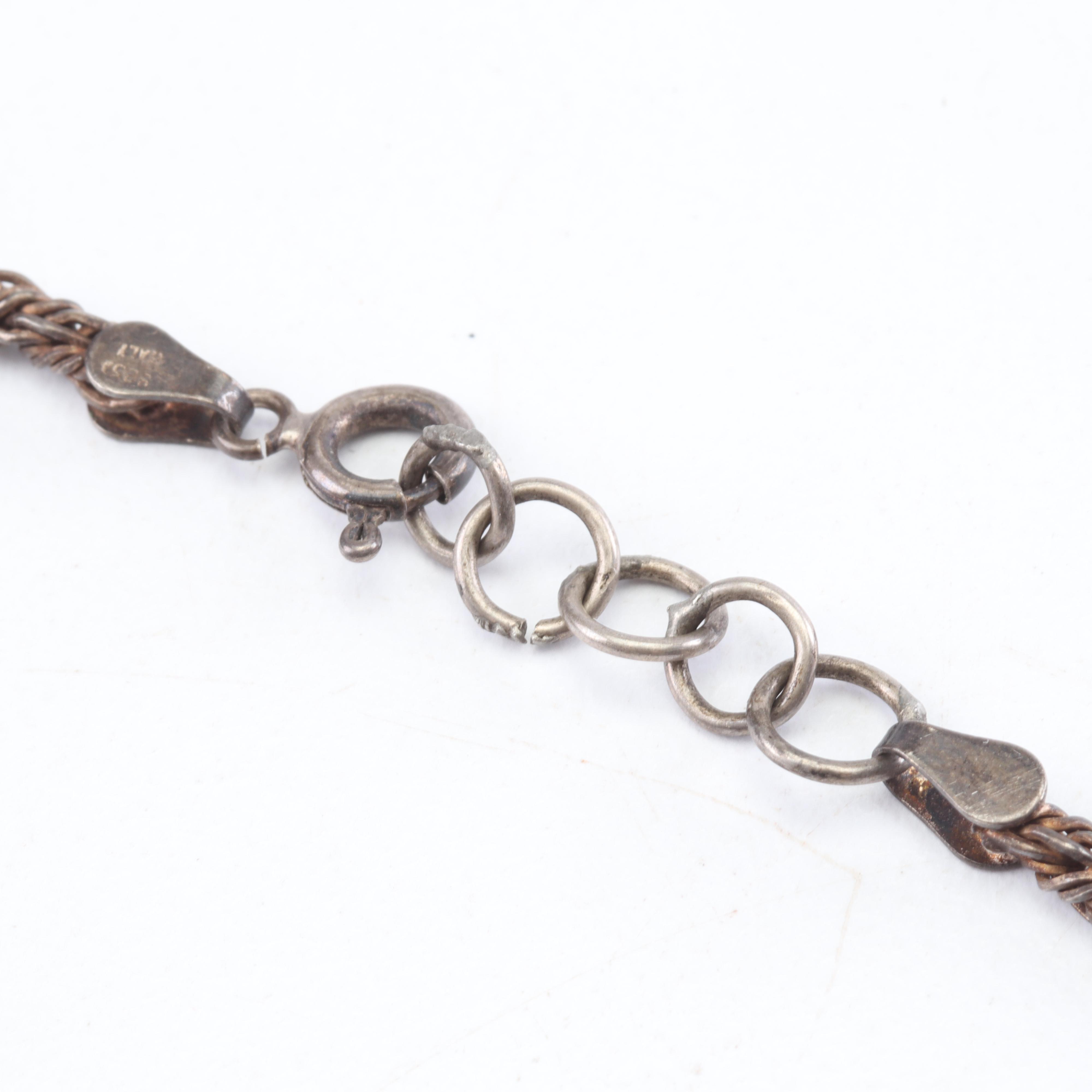 Jacob Hill Danish Modernist Jewelry with Sterling Silver, Gold Wash and Metal