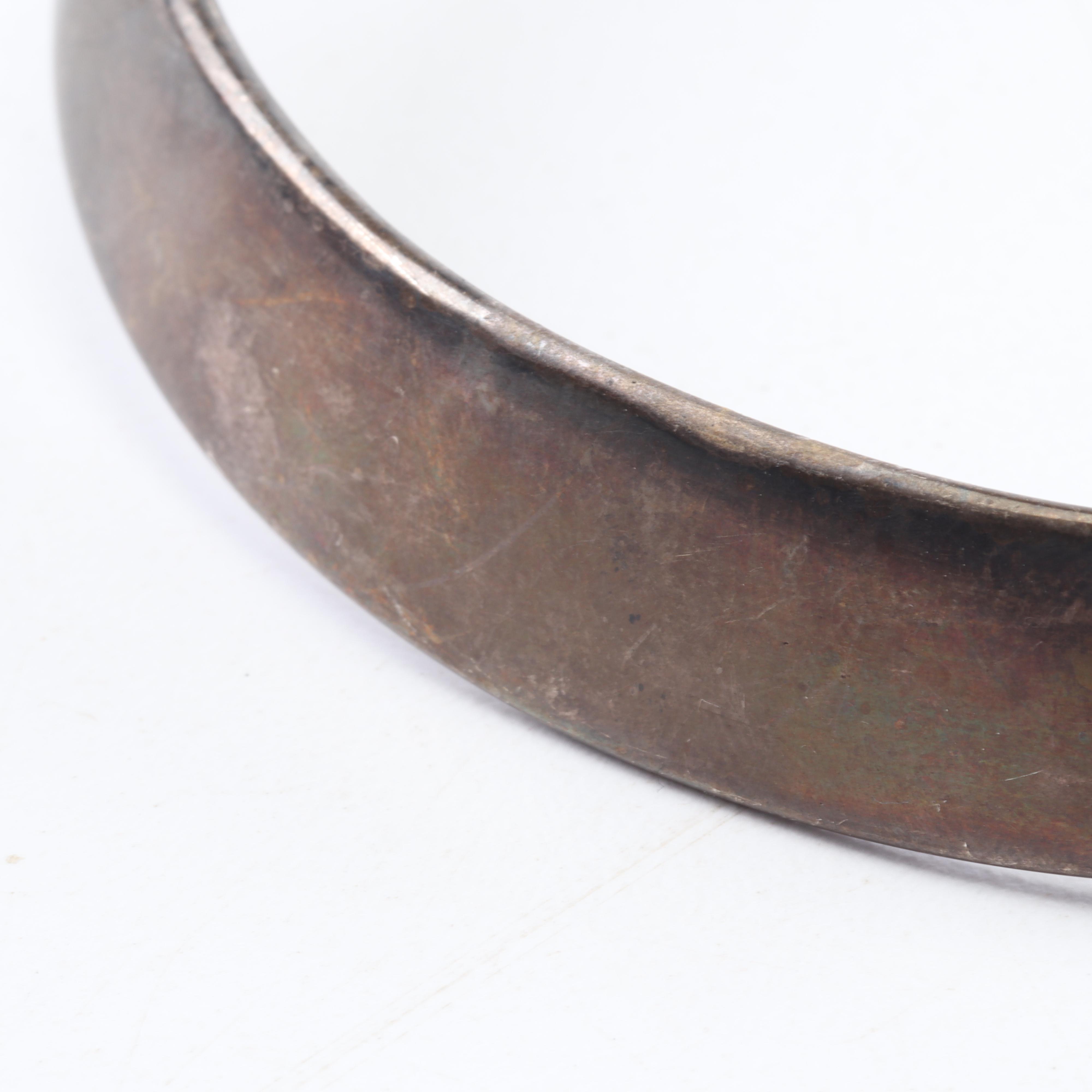 Jacob Hill Danish Modernist Jewelry with Sterling Silver, Gold Wash and Metal