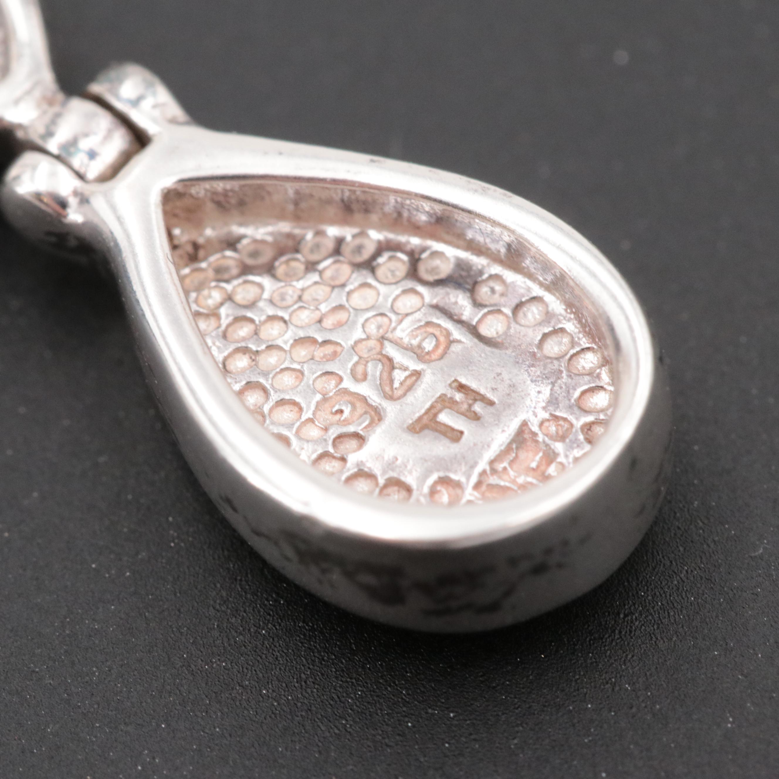 Sterling Mother of Pearl, Black Onyx and Glass Drop and Dangle Earring Sets