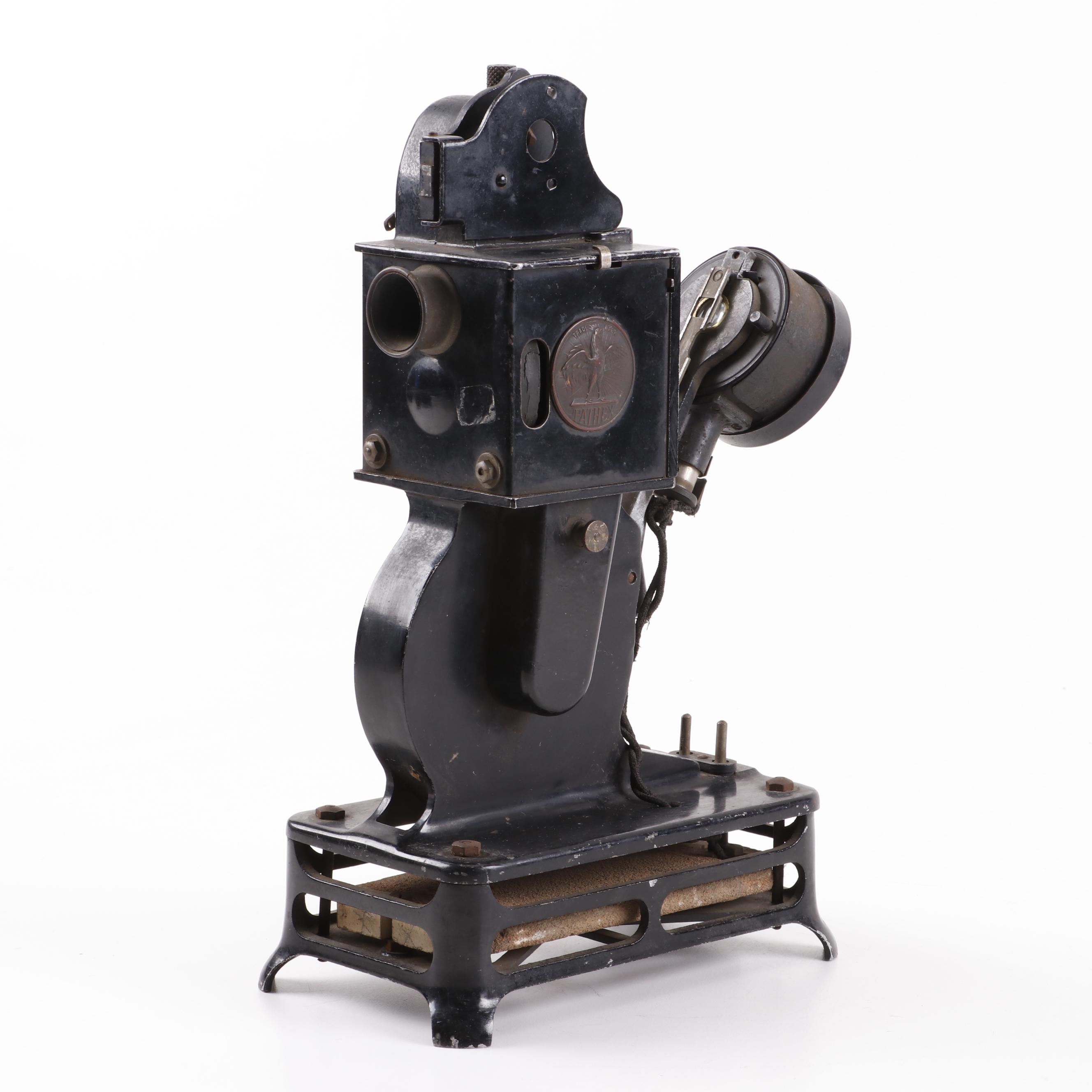 Pathex French Home Movie Projector, Circa 1920 with Victor Ciné Projector Tools