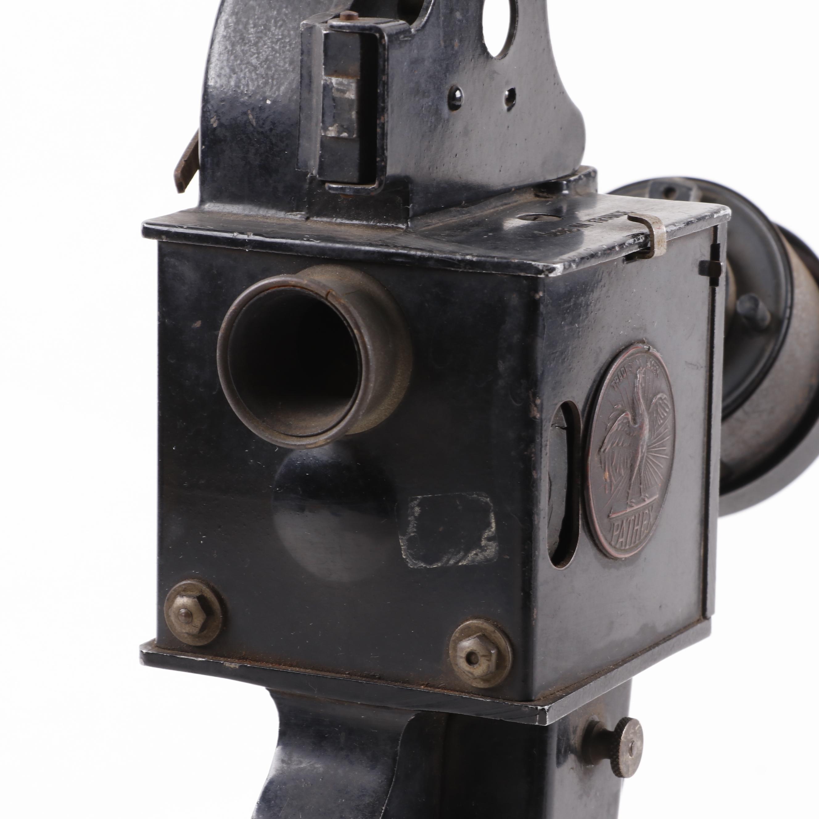 Pathex French Home Movie Projector, Circa 1920 with Victor Ciné Projector Tools