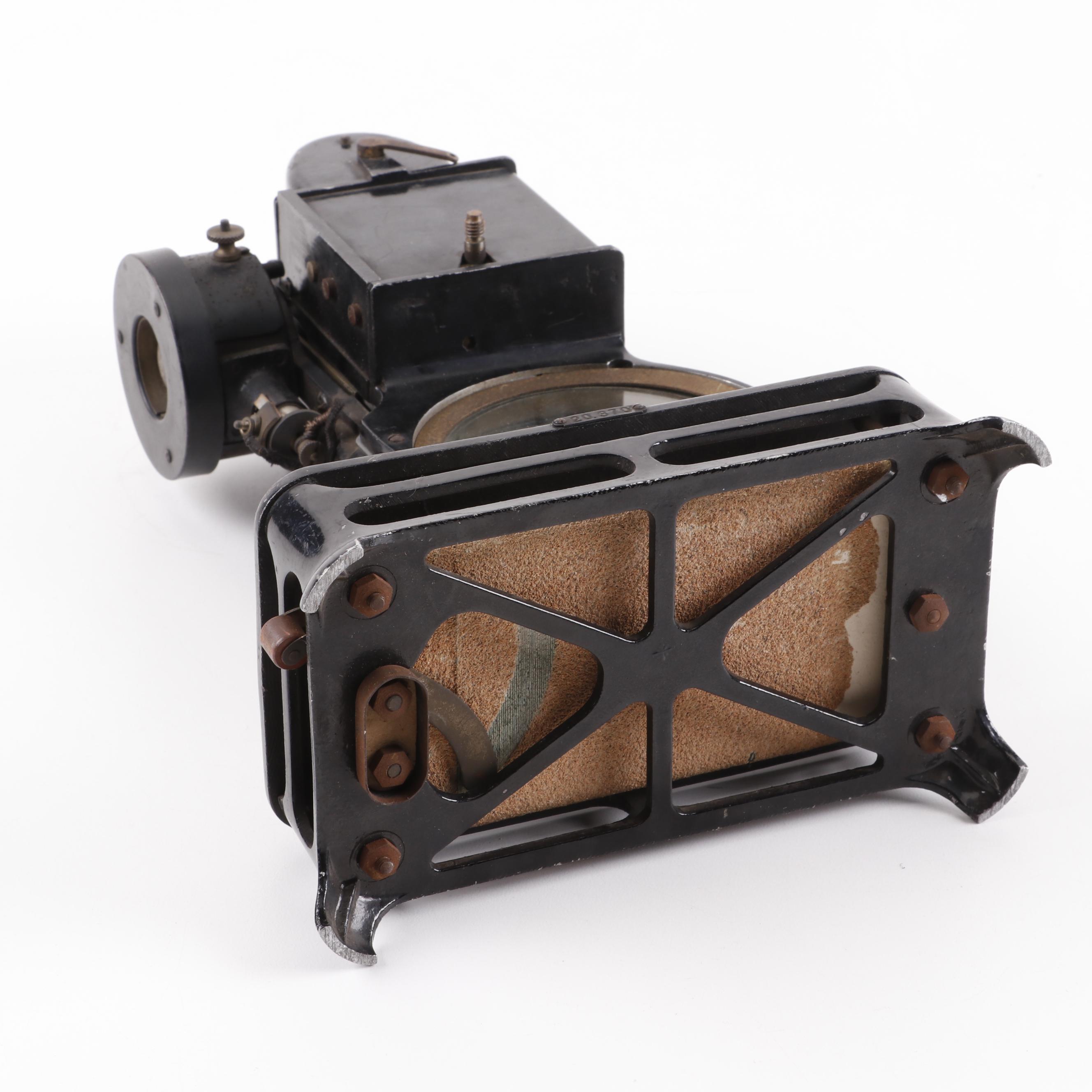 Pathex French Home Movie Projector, Circa 1920 with Victor Ciné Projector Tools