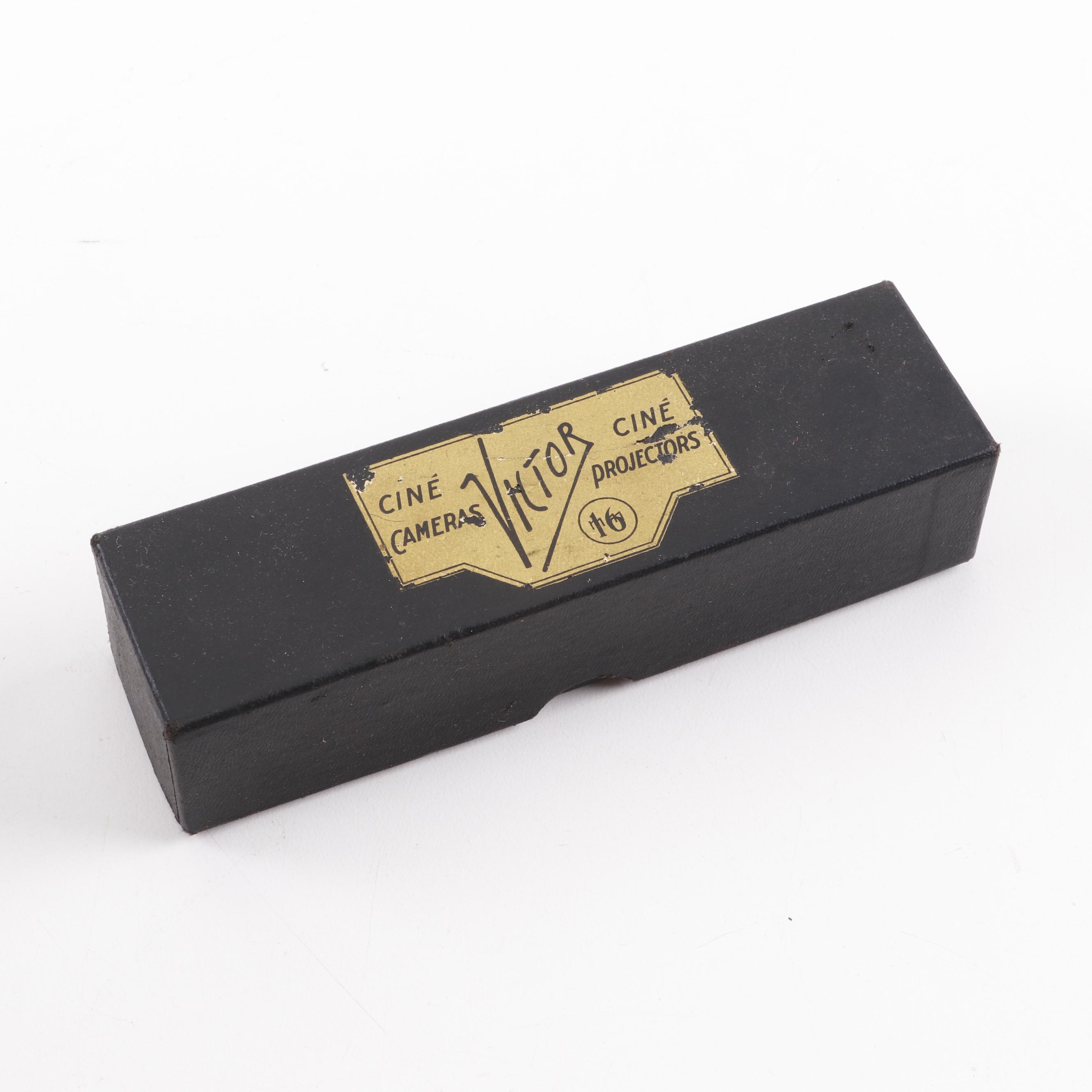 Pathex French Home Movie Projector, Circa 1920 with Victor Ciné Projector Tools