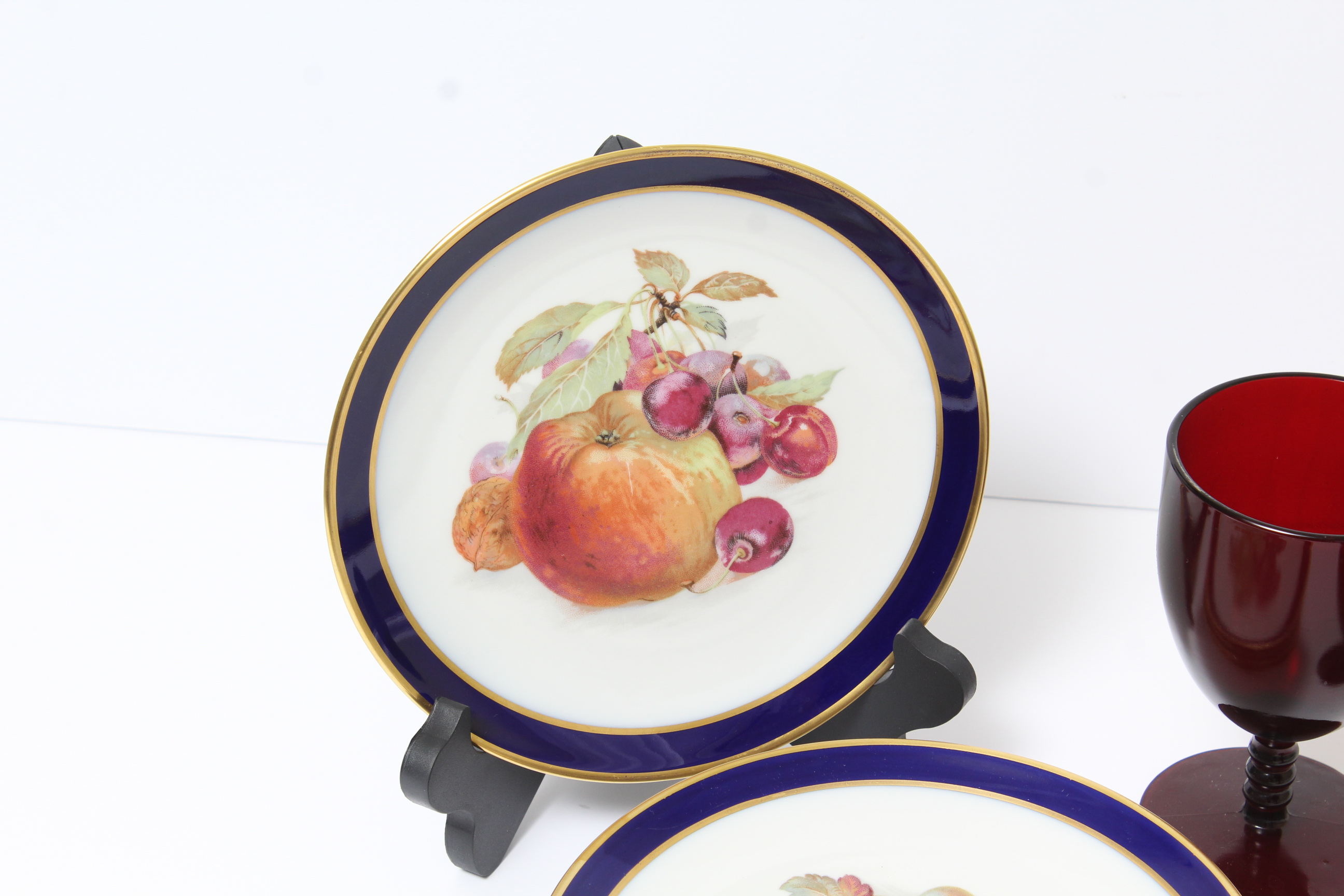 Appetizer Plates and Small Wine Glasses