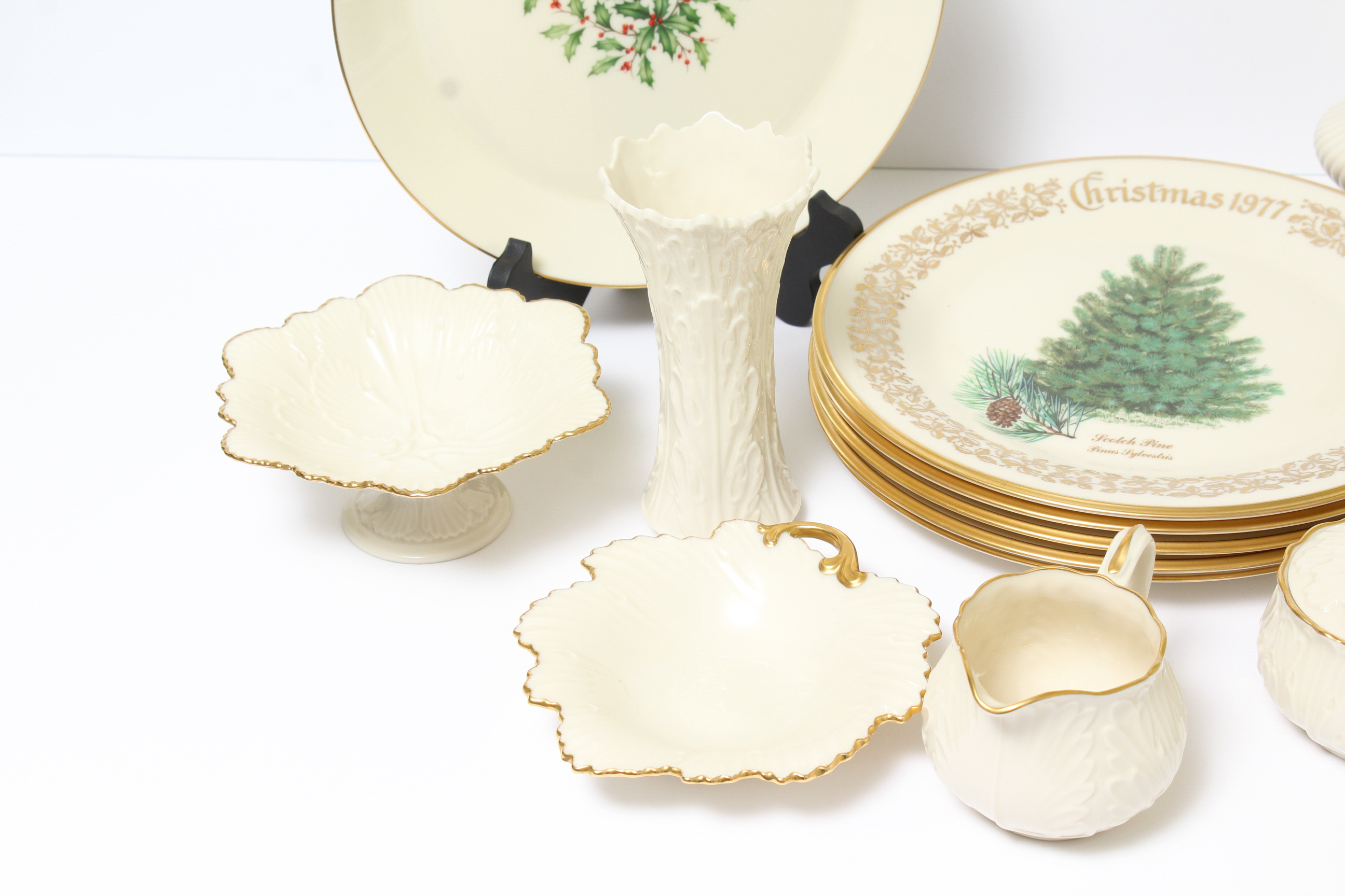 Lenox Candlesticks, Plates, and Serveware