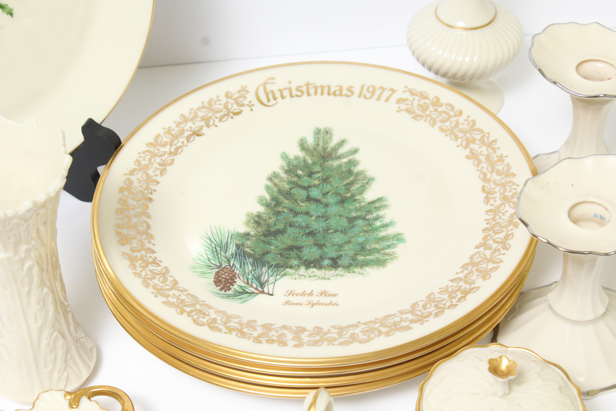 Lenox Candlesticks, Plates, and Serveware