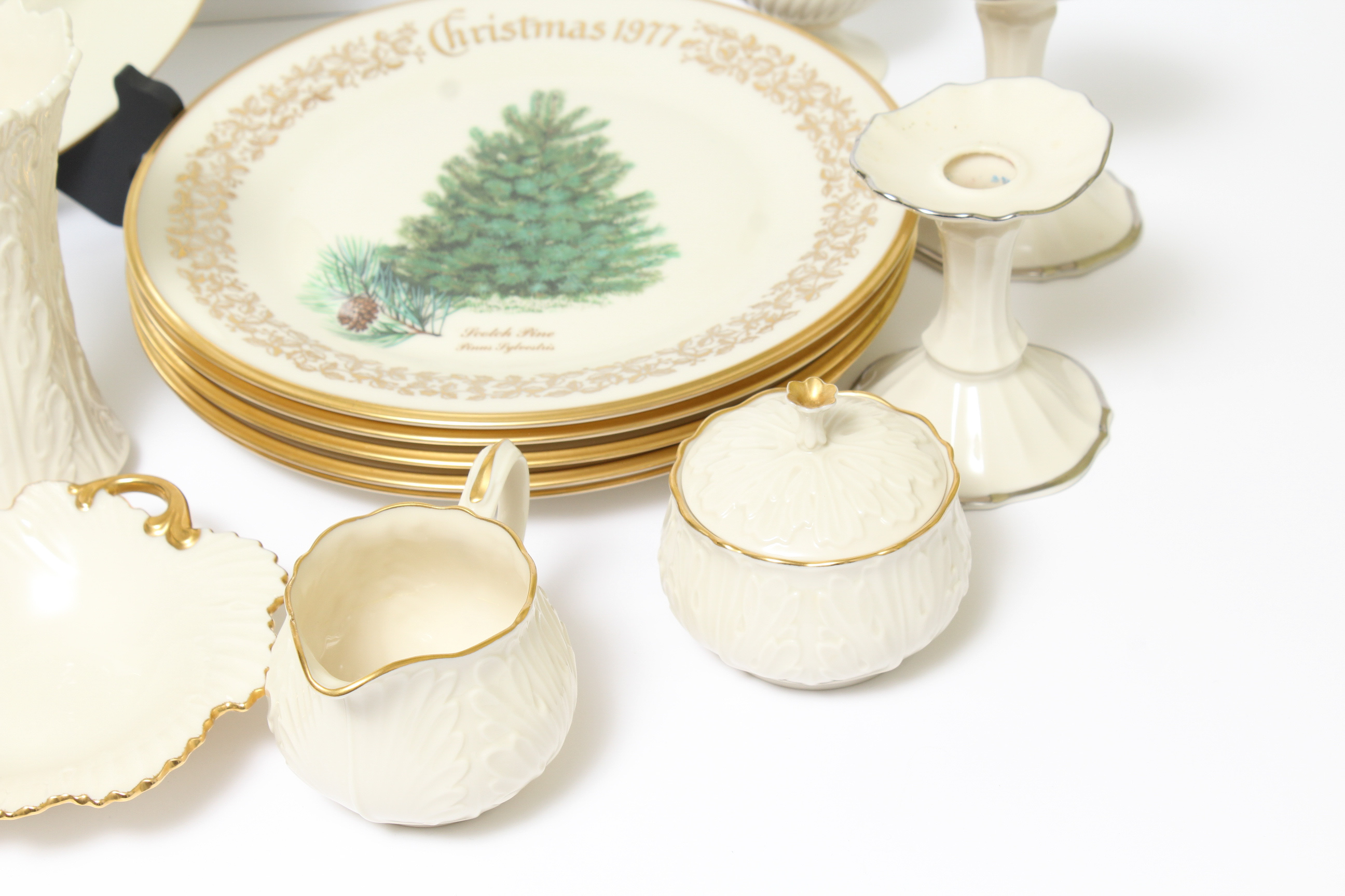 Lenox Candlesticks, Plates, and Serveware