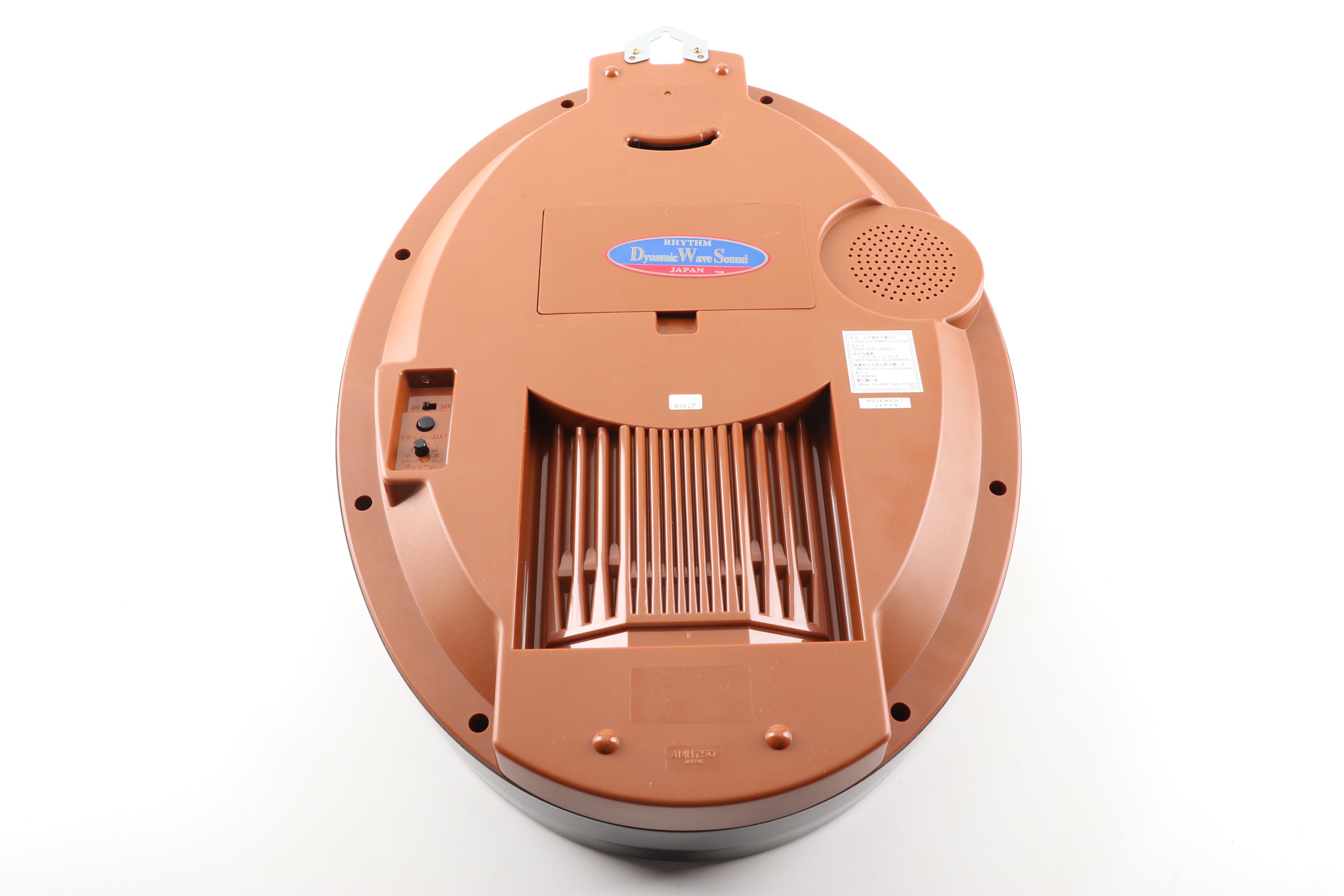 Rhythm "Small World" Musical Wall Clock