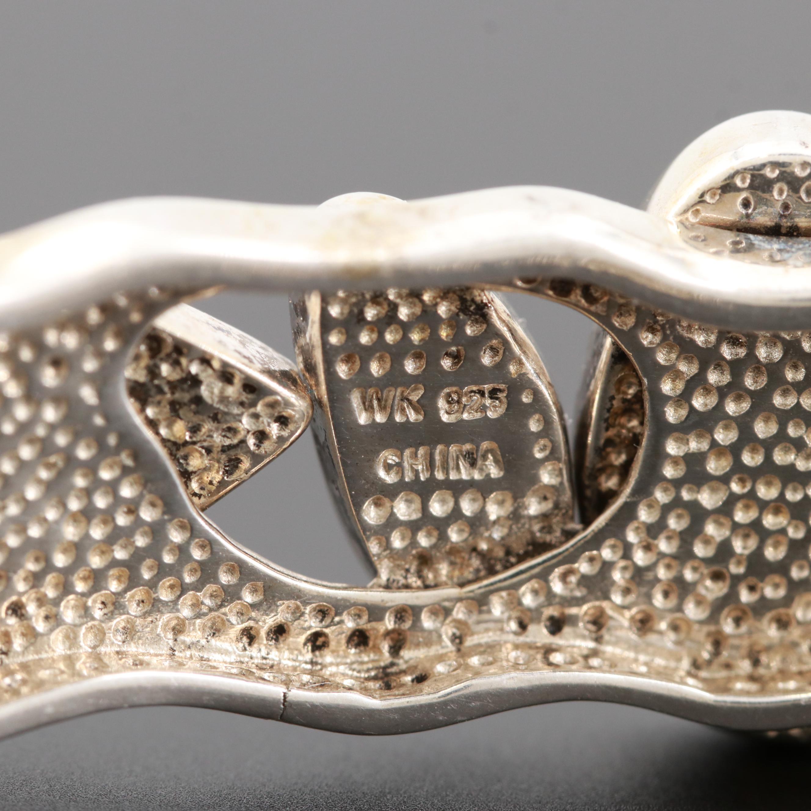 Sterling Silver Opal Mosaic Doublet Cuff Bracelet