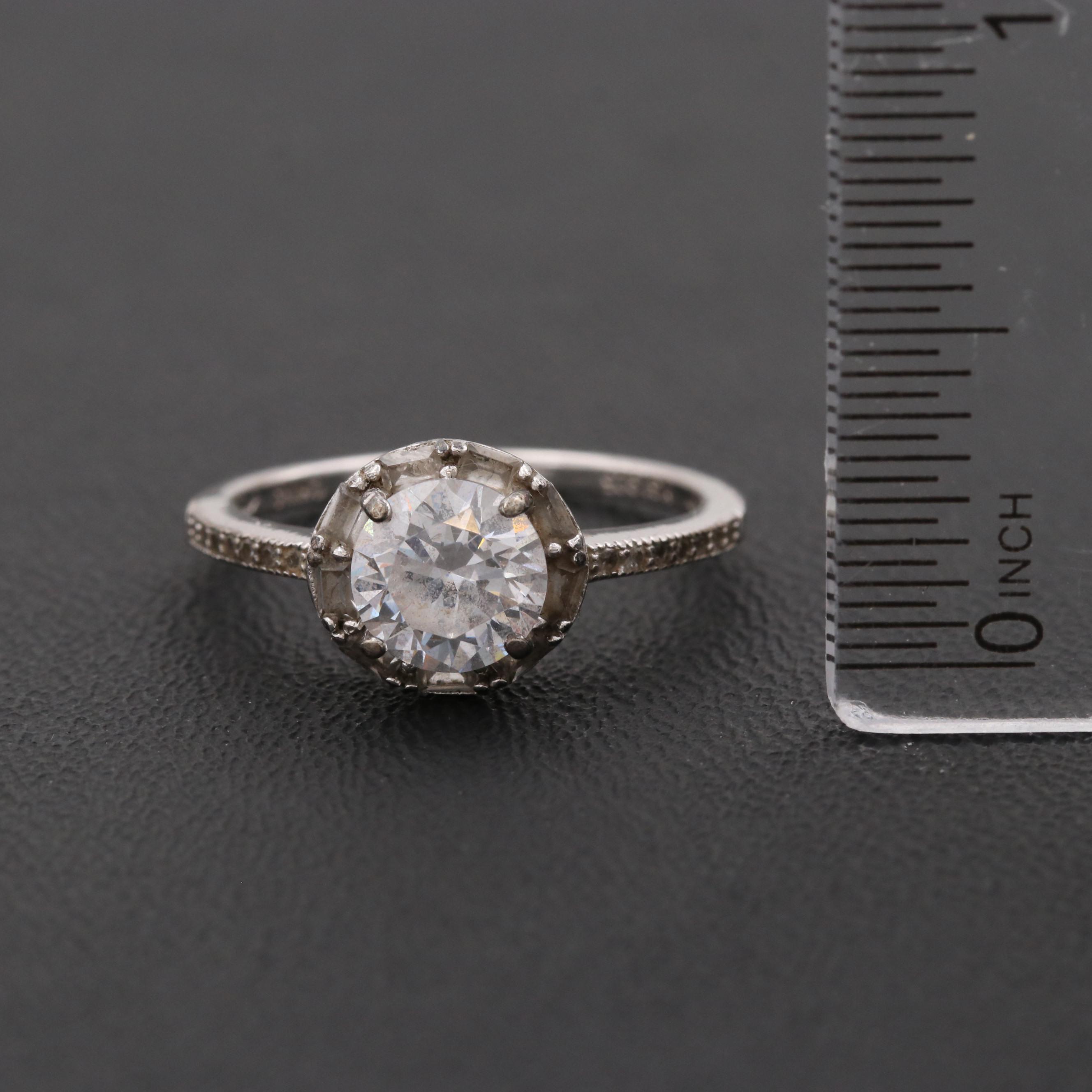 Sterling Silver Cubic Zirconia Rings