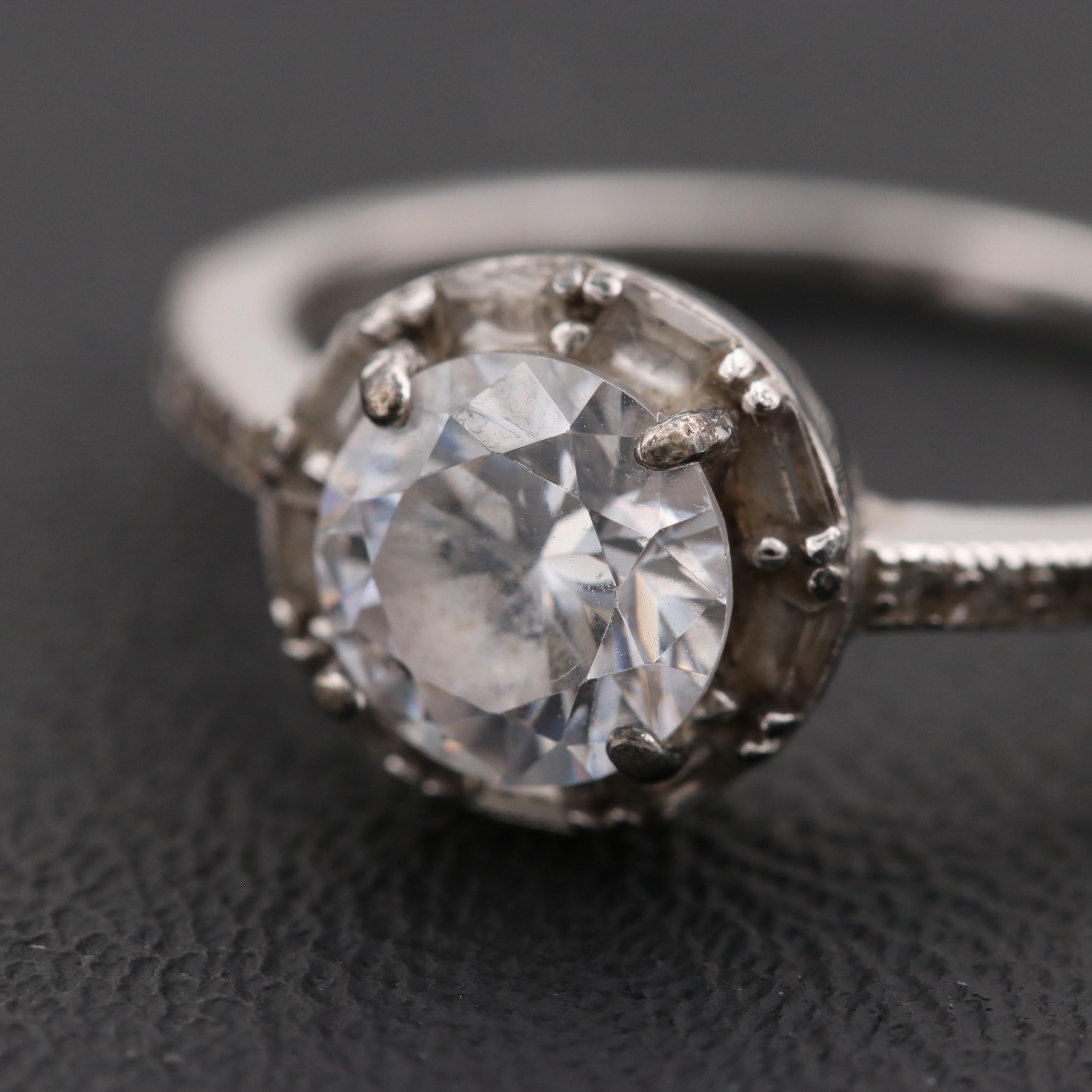 Sterling Silver Cubic Zirconia Rings