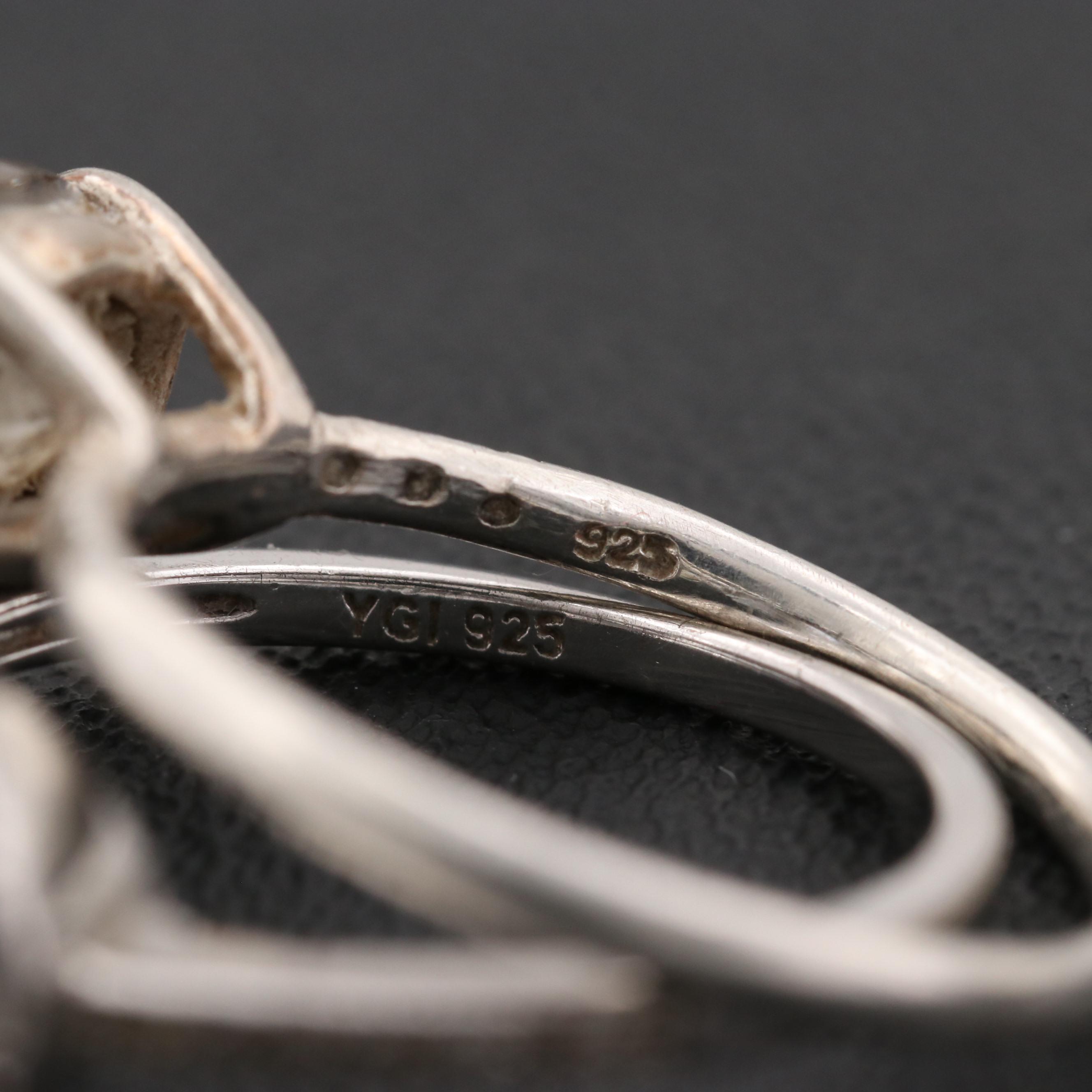 Sterling Silver Cubic Zirconia Rings