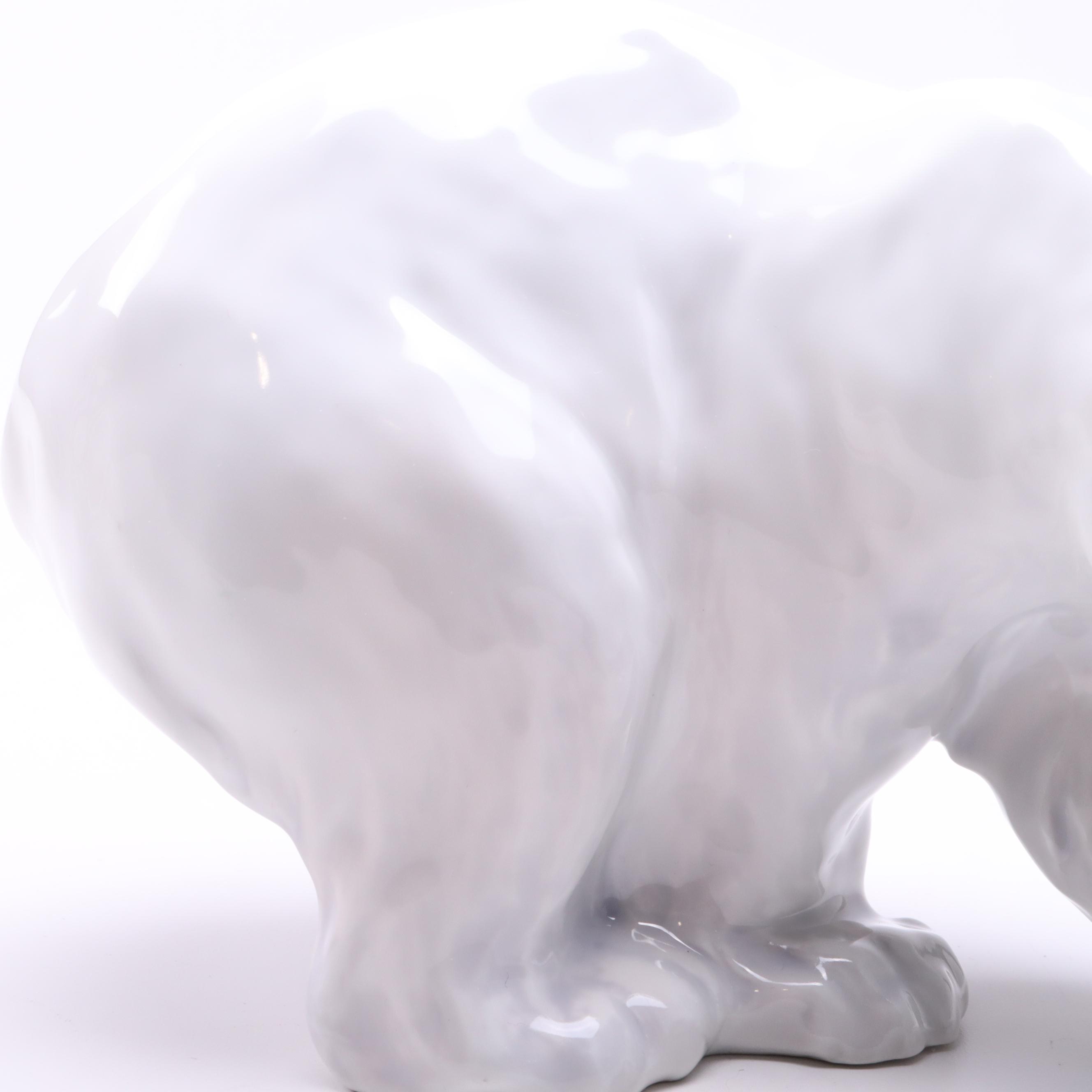 Royal Copenhagen Polar Bear Figurine