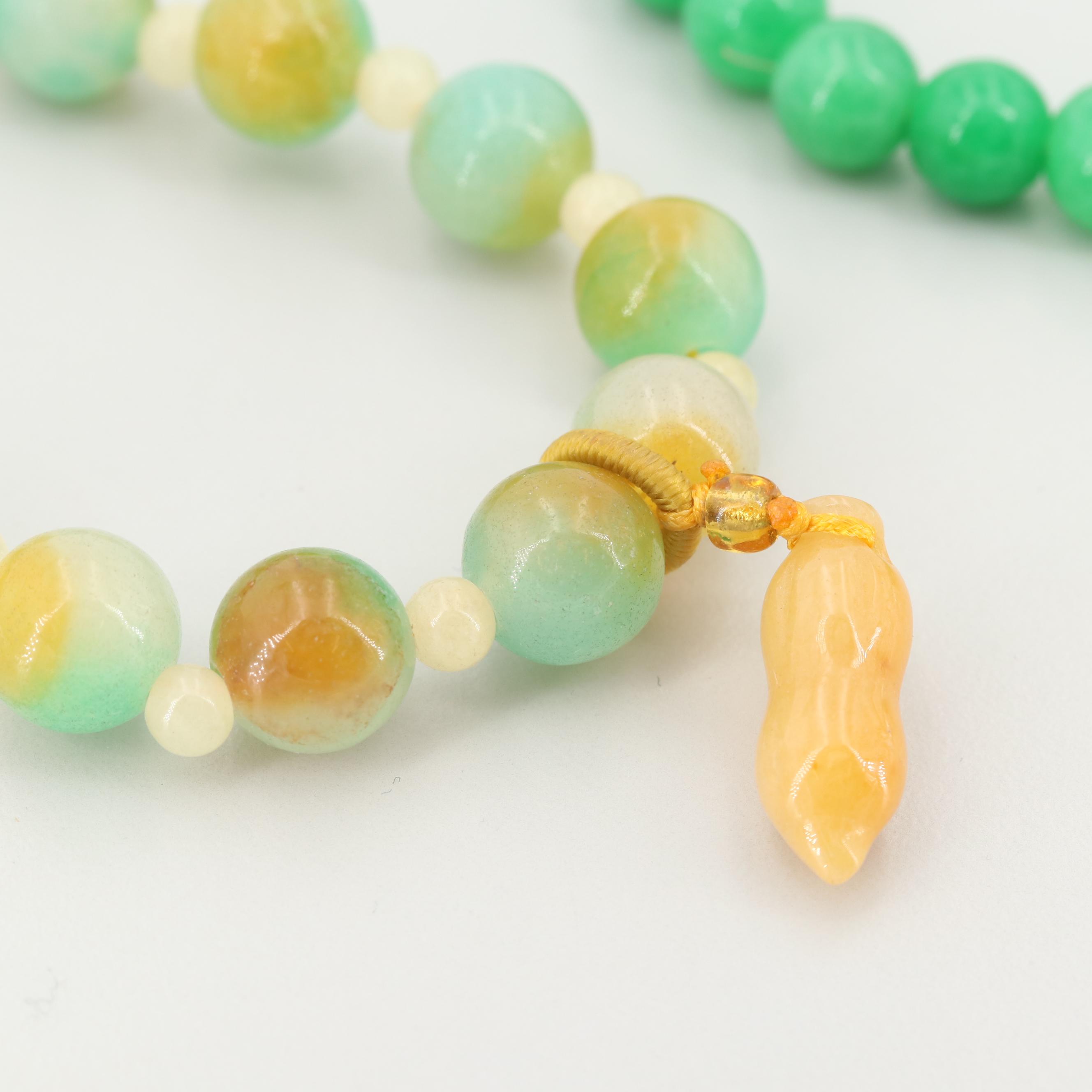 Quartz Beaded Bracelets