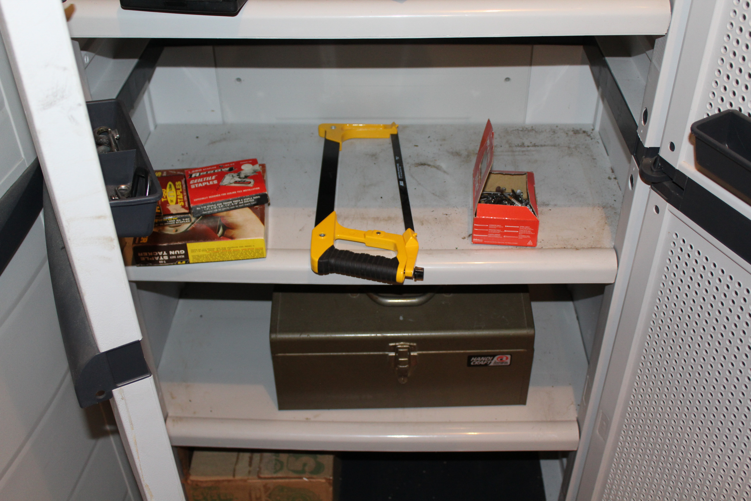 Garage Storage Cabinets and Tools