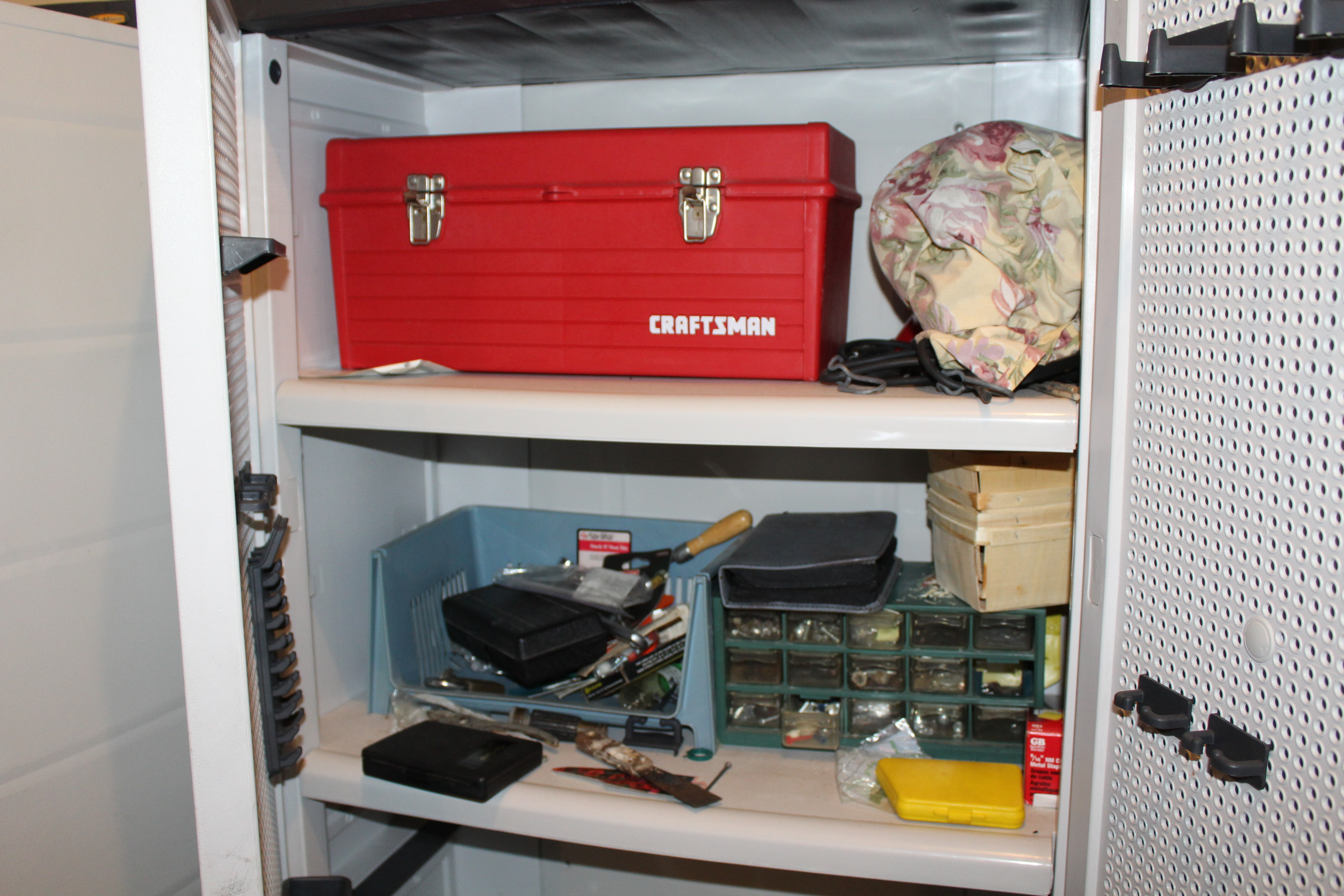 Garage Storage Cabinets and Tools