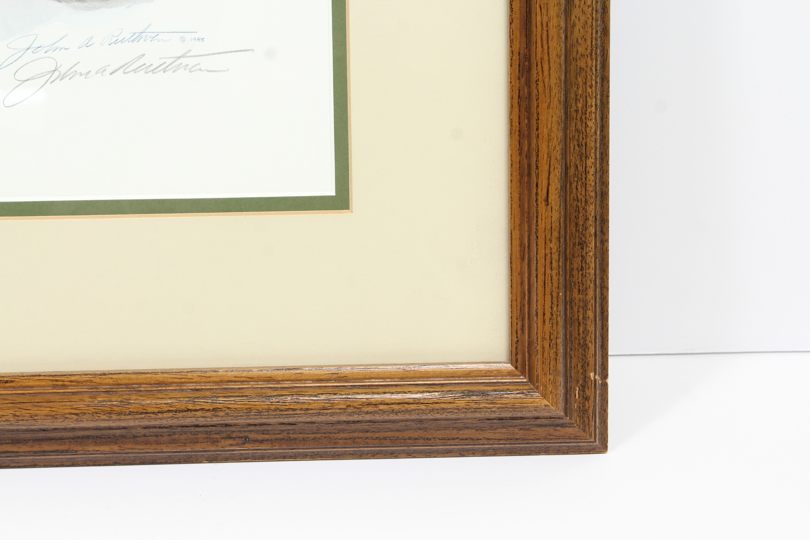 John Ruthven Offset Lithograph "Cardinals"