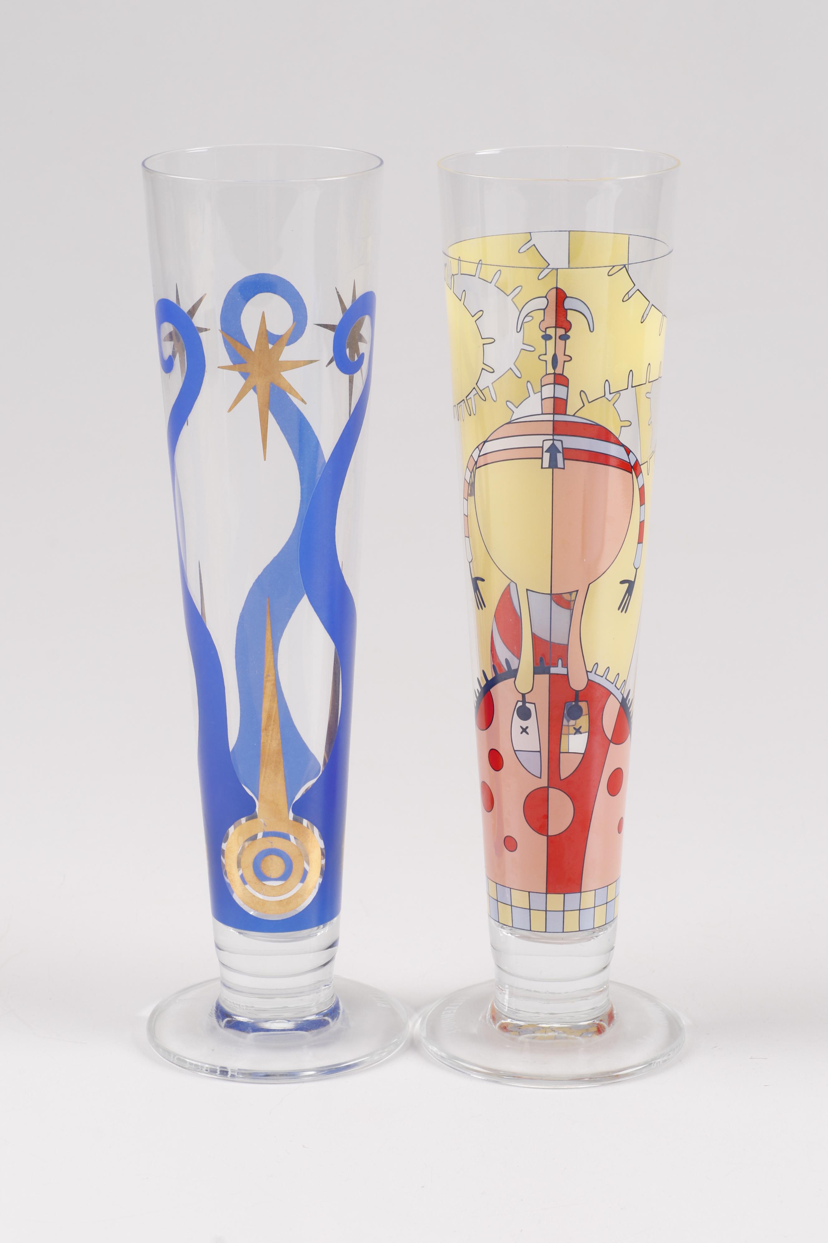 Ritzenhoff Pilsner and Champagne Glasses