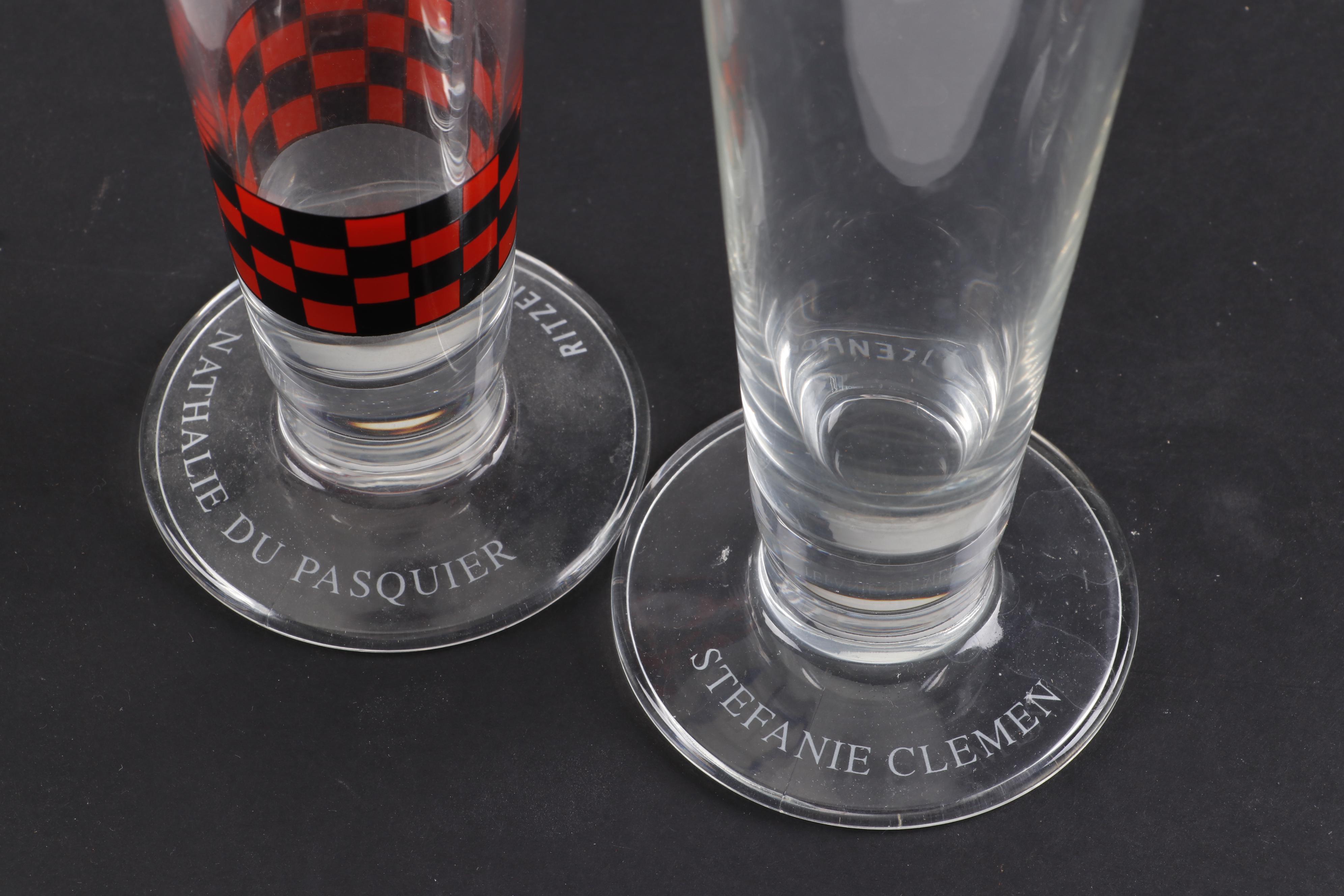 Ritzenhoff Pilsner and Champagne Glasses