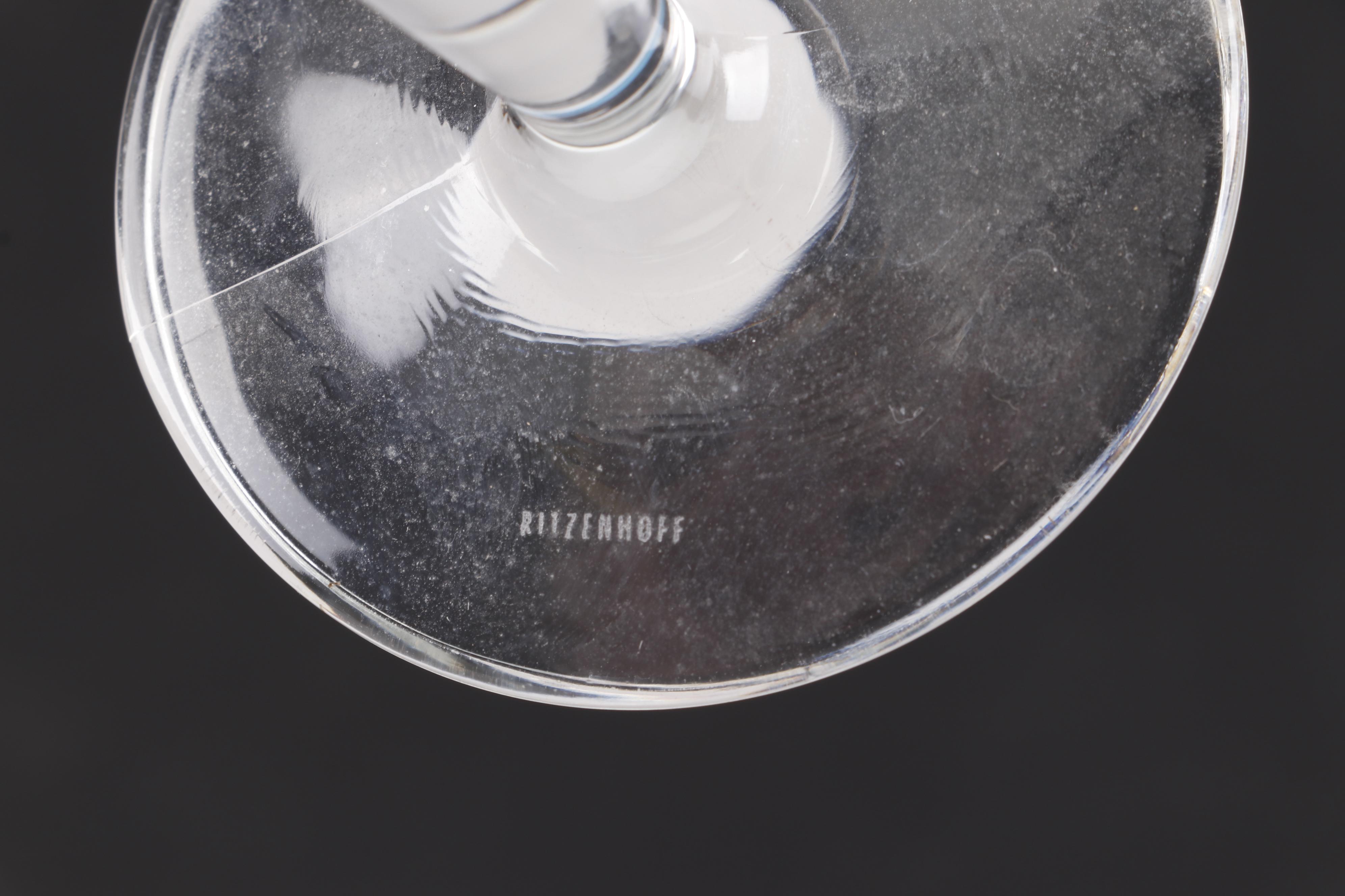 Ritzenhoff Pilsner and Champagne Glasses